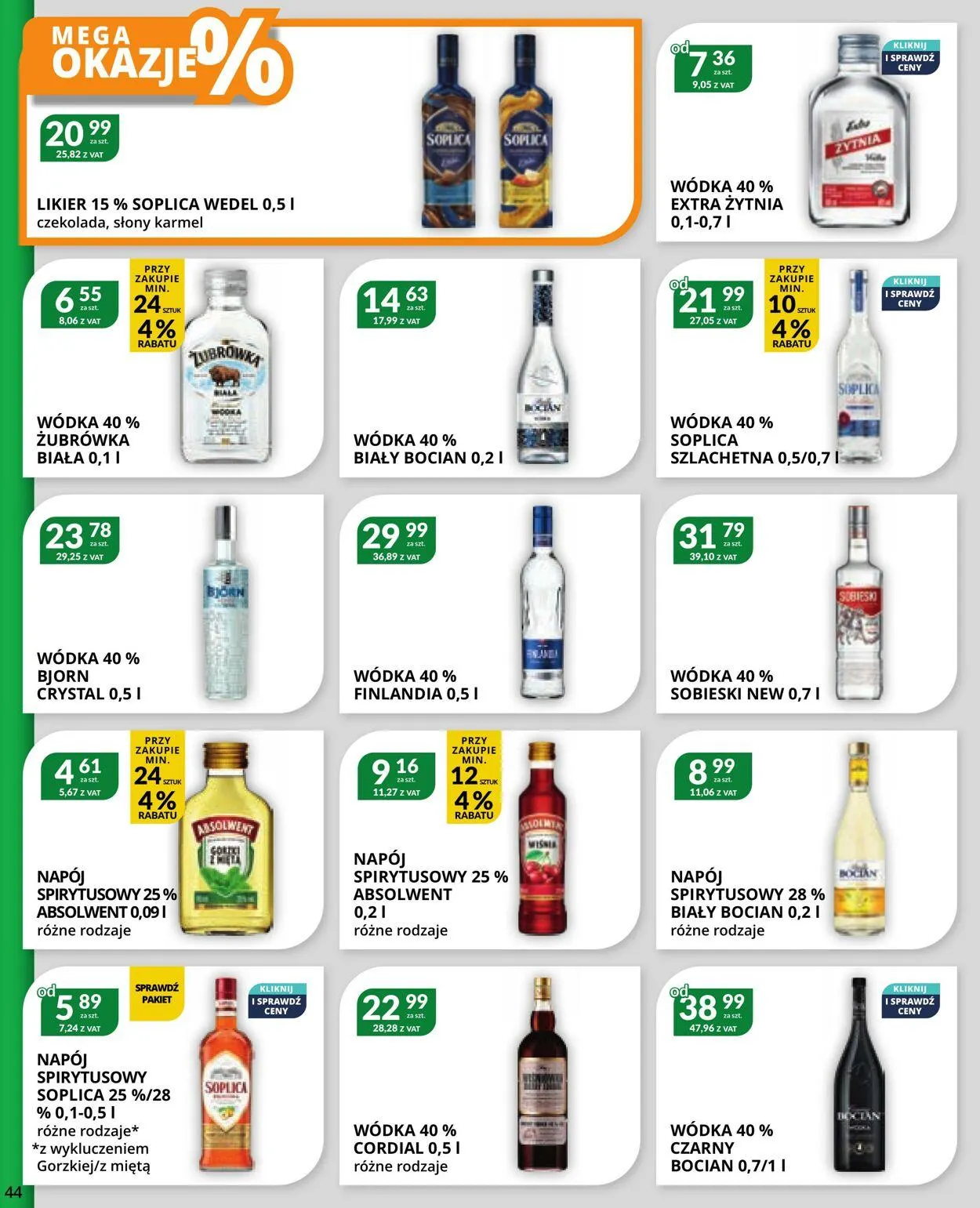 Gazetka Eurocash Aktualna gazetka od 7 stycznia do 26 stycznia 2025 - Strona 44