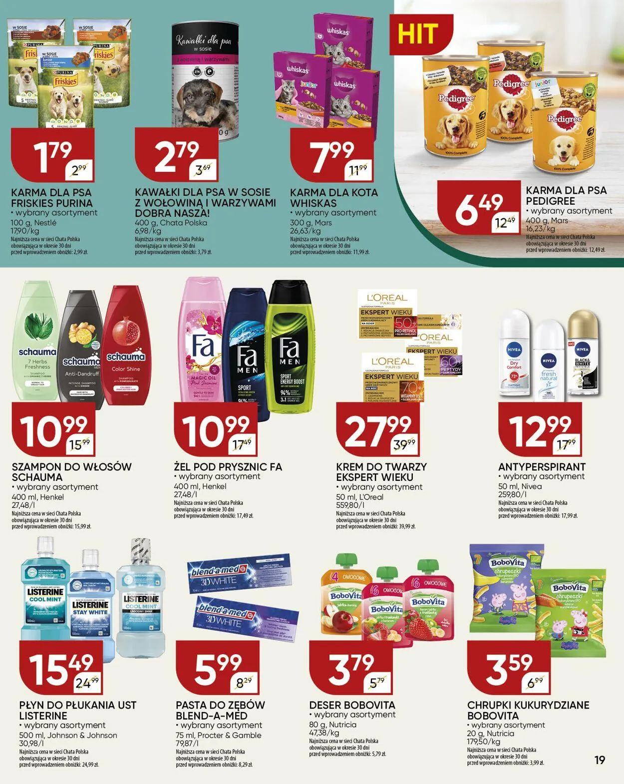 Gazetka Chata Polska Aktualna gazetka od 23 sierpnia do 6 września 2024 - Strona 19