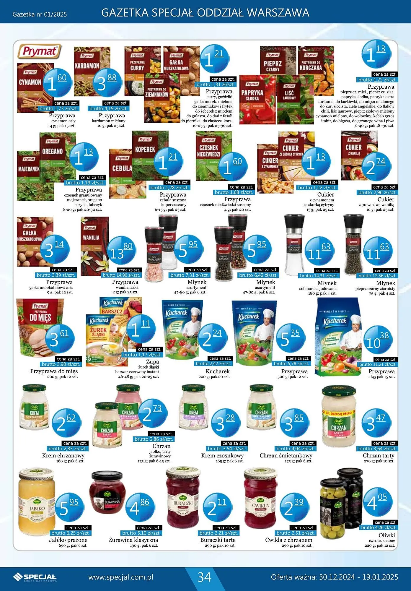Gazetka Specjał gazetka od 30 grudnia do 19 stycznia 2025 - Strona 34