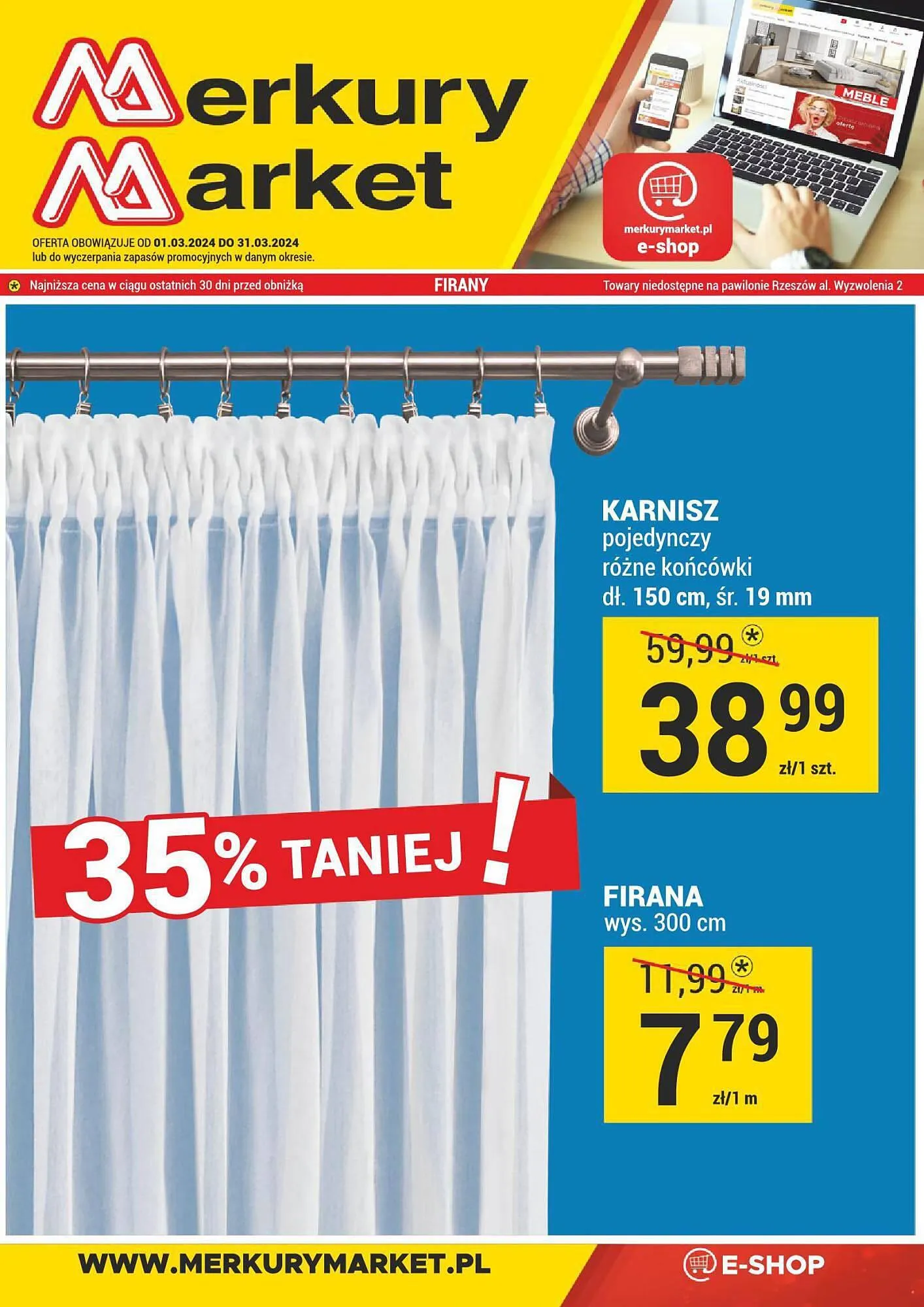 Gazetka Merkury Market gazetka od 1 marca do 31 marca 2024 - Strona