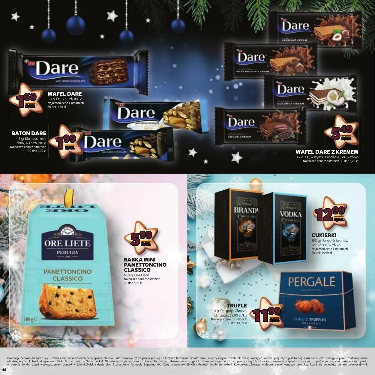 Gazetka Stokrotka Aktualna gazetka od 12 grudnia do 27 grudnia 2024 - Strona 48
