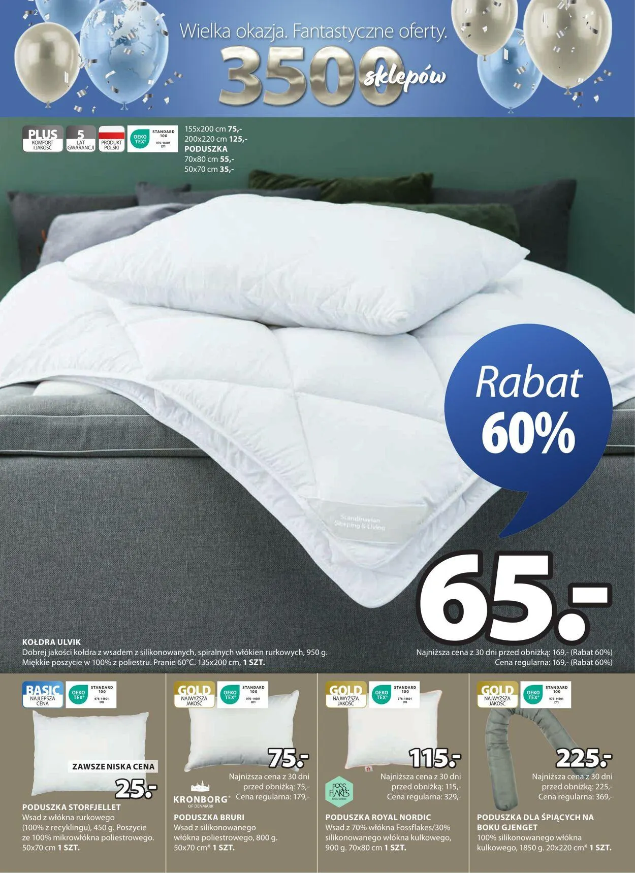 Gazetka JYSK Aktualna gazetka od 17 listopada do 1 grudnia 2024 - Strona 3