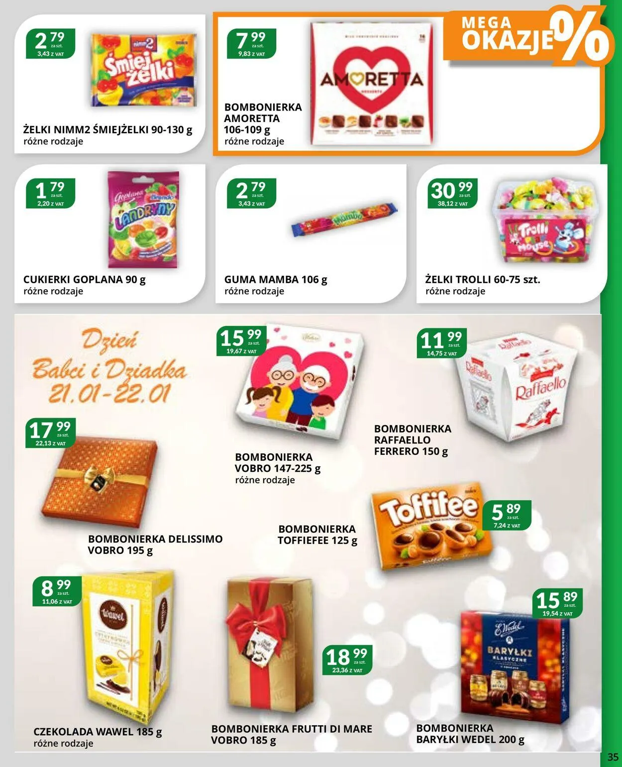 Gazetka Eurocash Aktualna gazetka od 7 stycznia do 26 stycznia 2025 - Strona 35