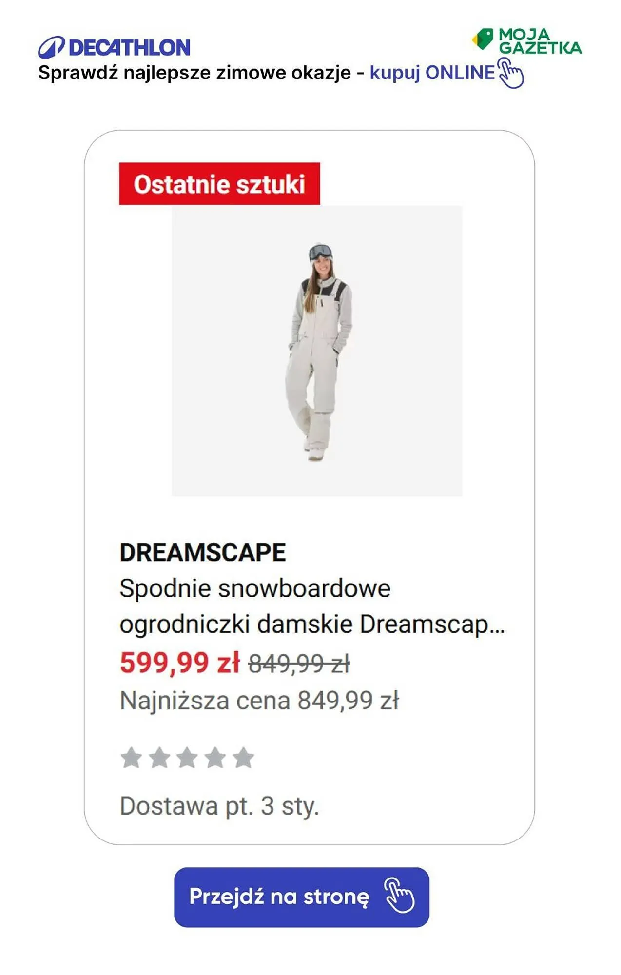 Gazetka Decathlon gazetka od 30 grudnia do 14 stycznia 2025 - Strona 47