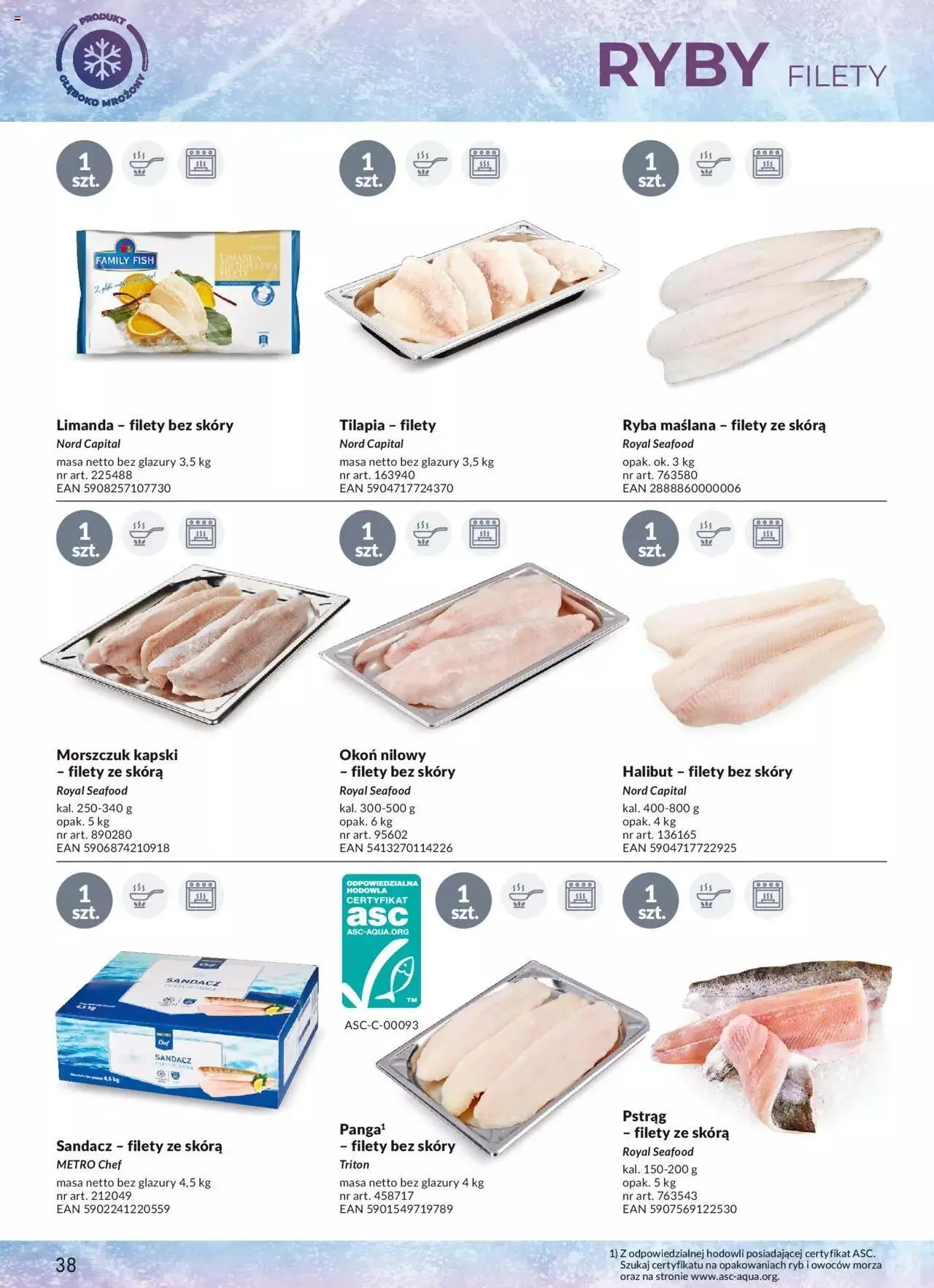 Gazetka Makro Gazetka - Mrożonki od 20 maja do 31 stycznia 2025 - Strona 38