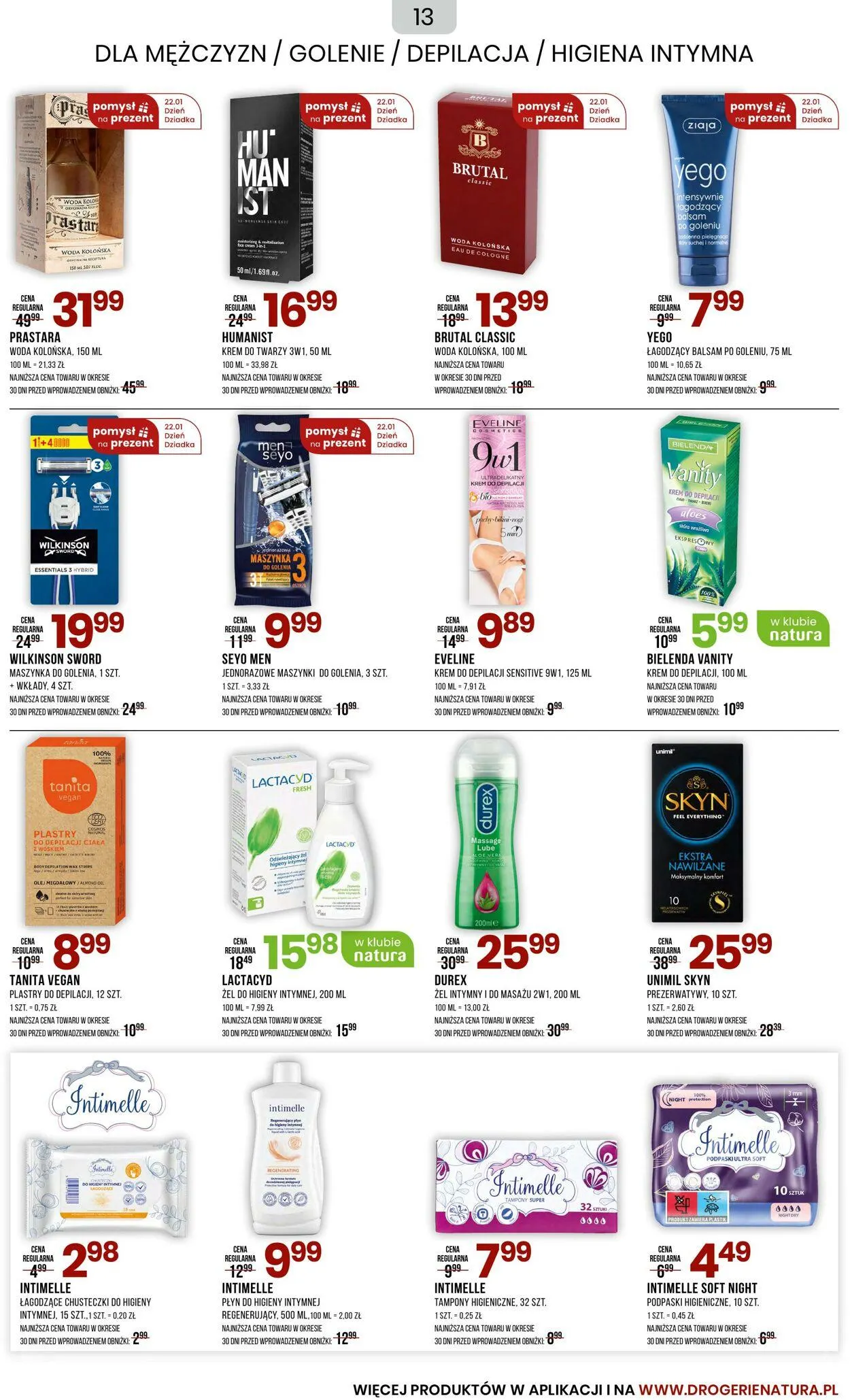 Gazetka Natura Aktualna gazetka od 4 stycznia do 2 lutego 2025 - Strona 13