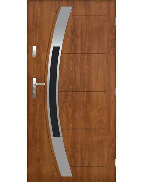 Drzwi zewnętrzne Hydra złoty dąb 90 prawe kpl PANTOR