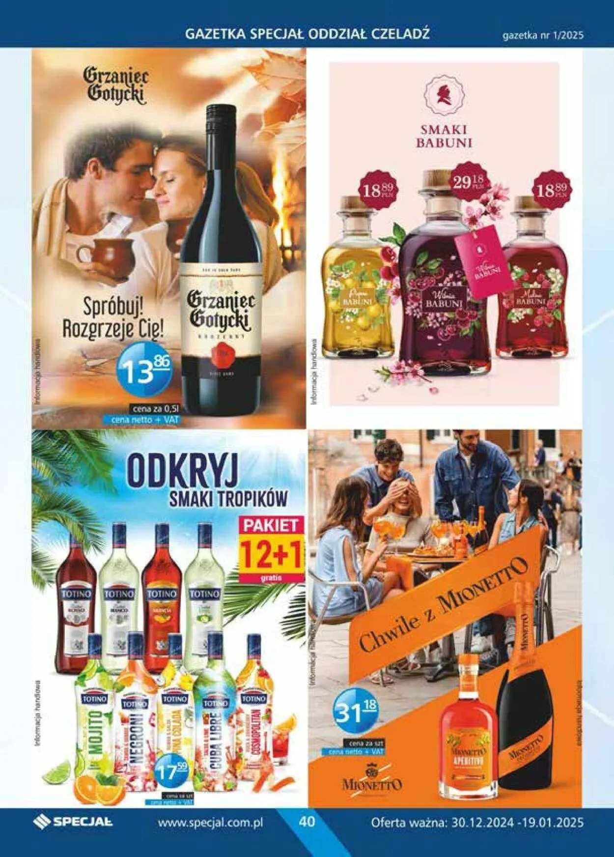 Gazetka Specjał od 30 grudnia do 19 stycznia 2026 - Strona 40