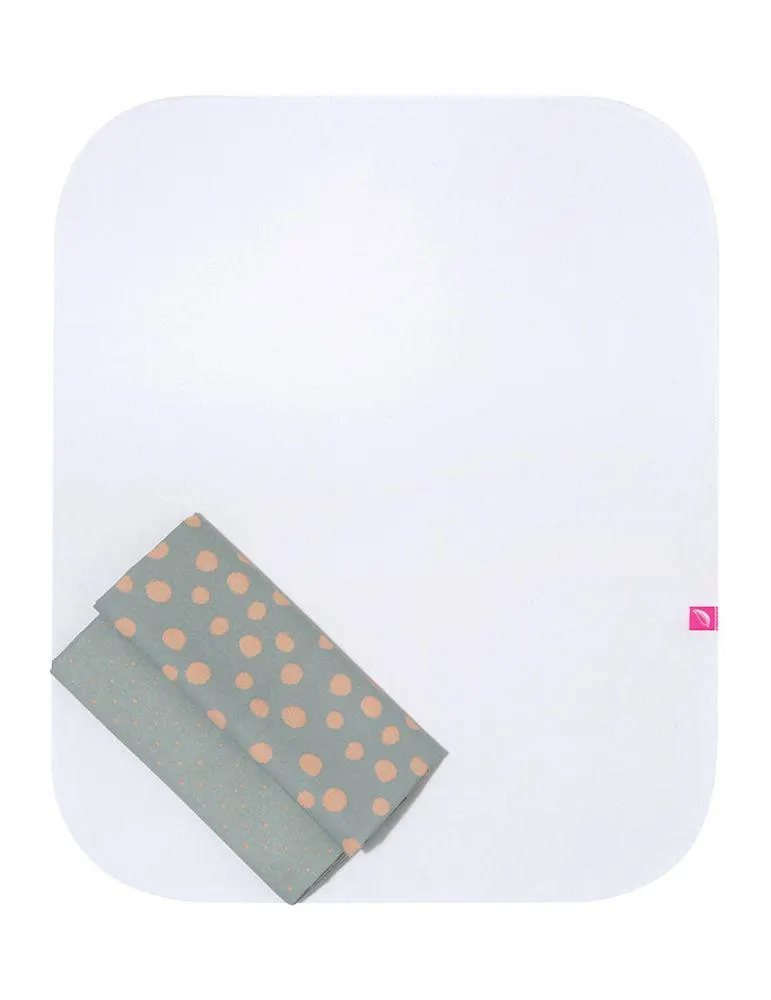 Motherhood Podręczny przewijak Kropy różowe
