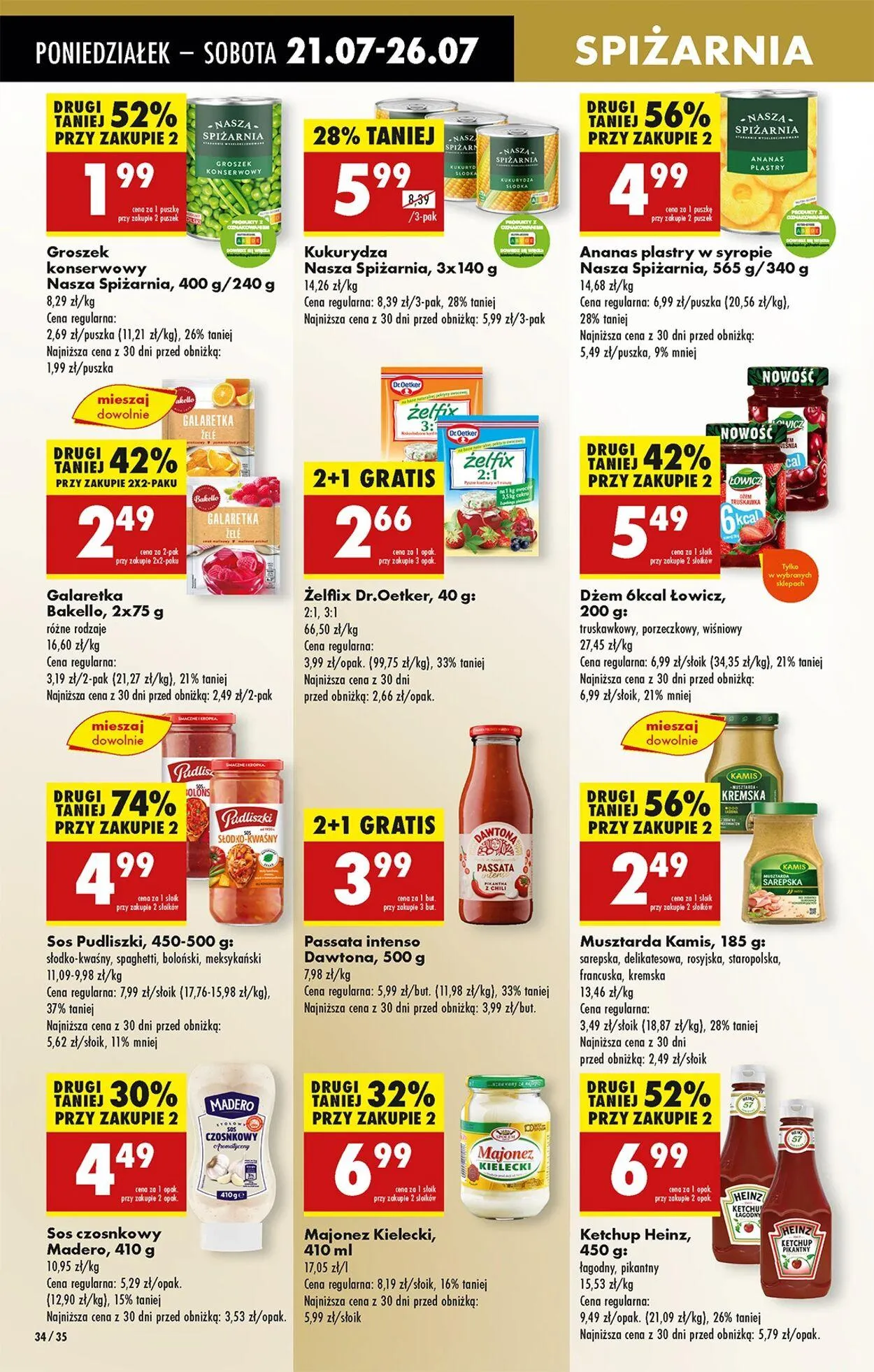 Gazetka Biedronka Aktualna gazetka od 21 lipca do 28 lipca 2025 - Strona 46