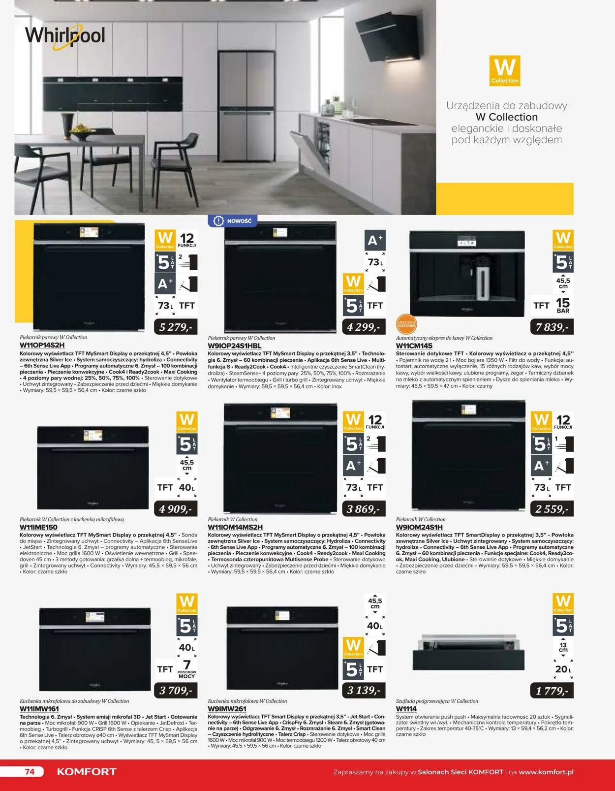 Gazetka Komfort Aktualna gazetka od 25 października do 31 stycznia 2024 - Strona 73