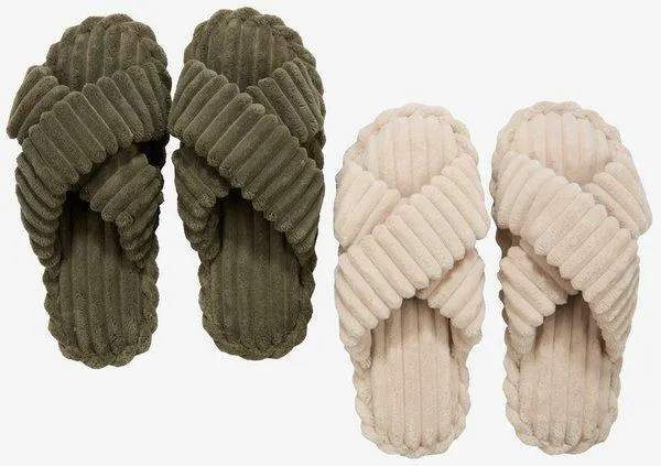 Pantoffels SELJA maat 35-42 assorti