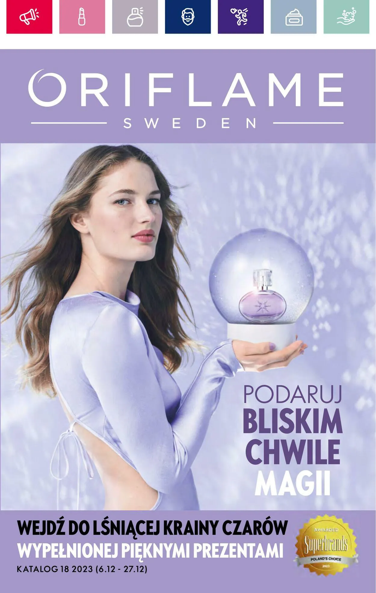 Gazetka Oriflame Aktualna gazetka od 6 grudnia do 27 grudnia 2023 - Strona 