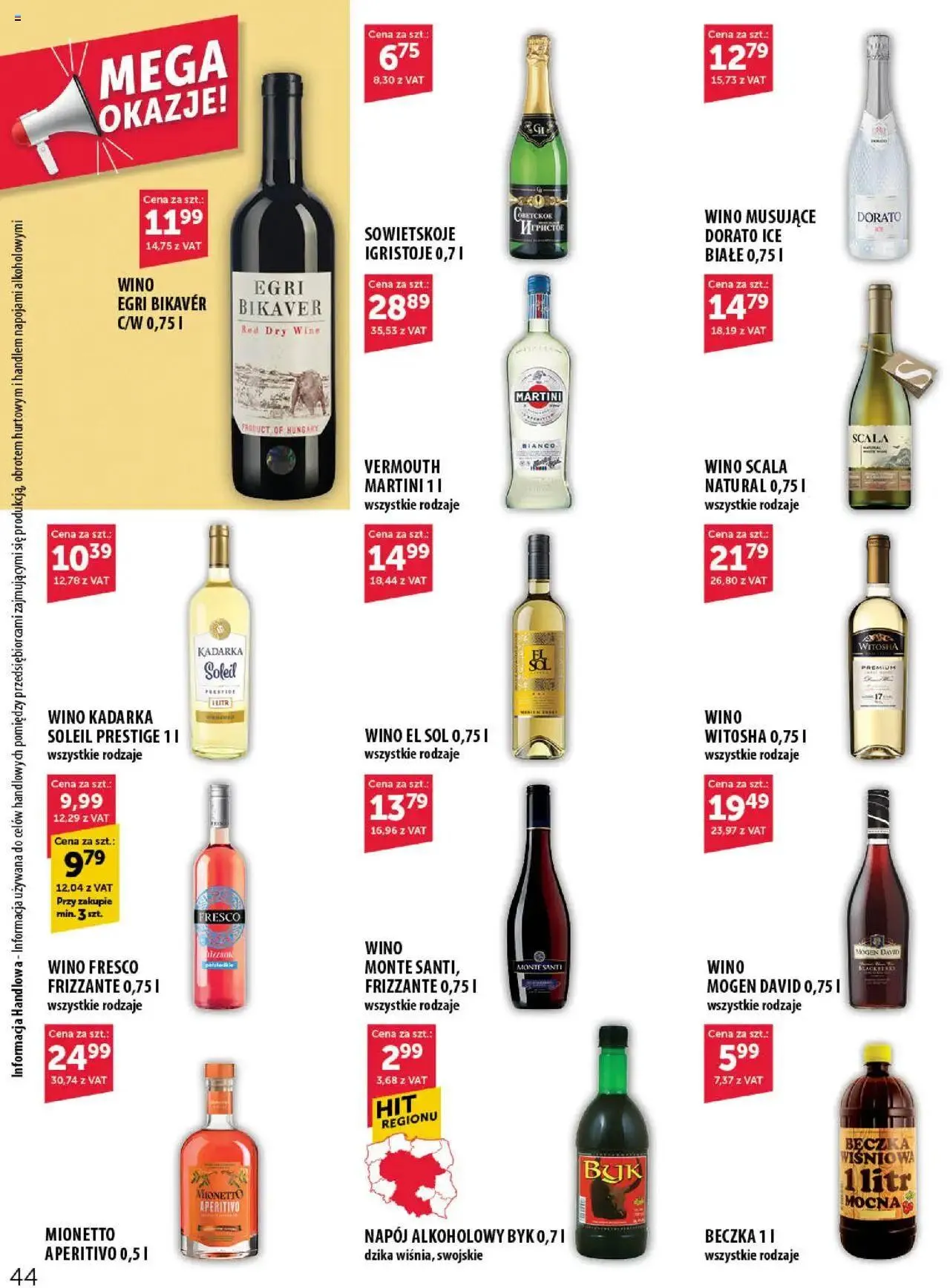 Gazetka Eurocash Gazetka od 26 sierpnia do 15 września 2024 - Strona 44