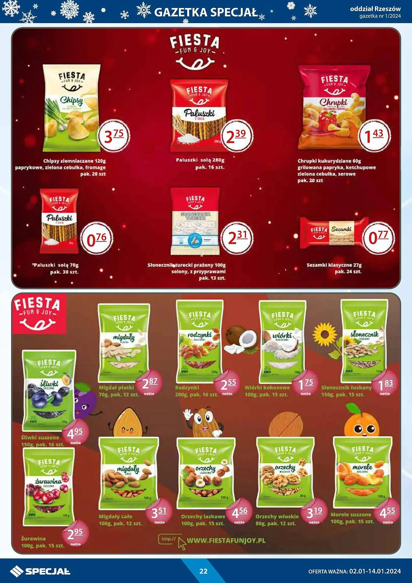 Gazetka Specjał gazetka od 2 stycznia do 14 stycznia 2024 - Strona 22