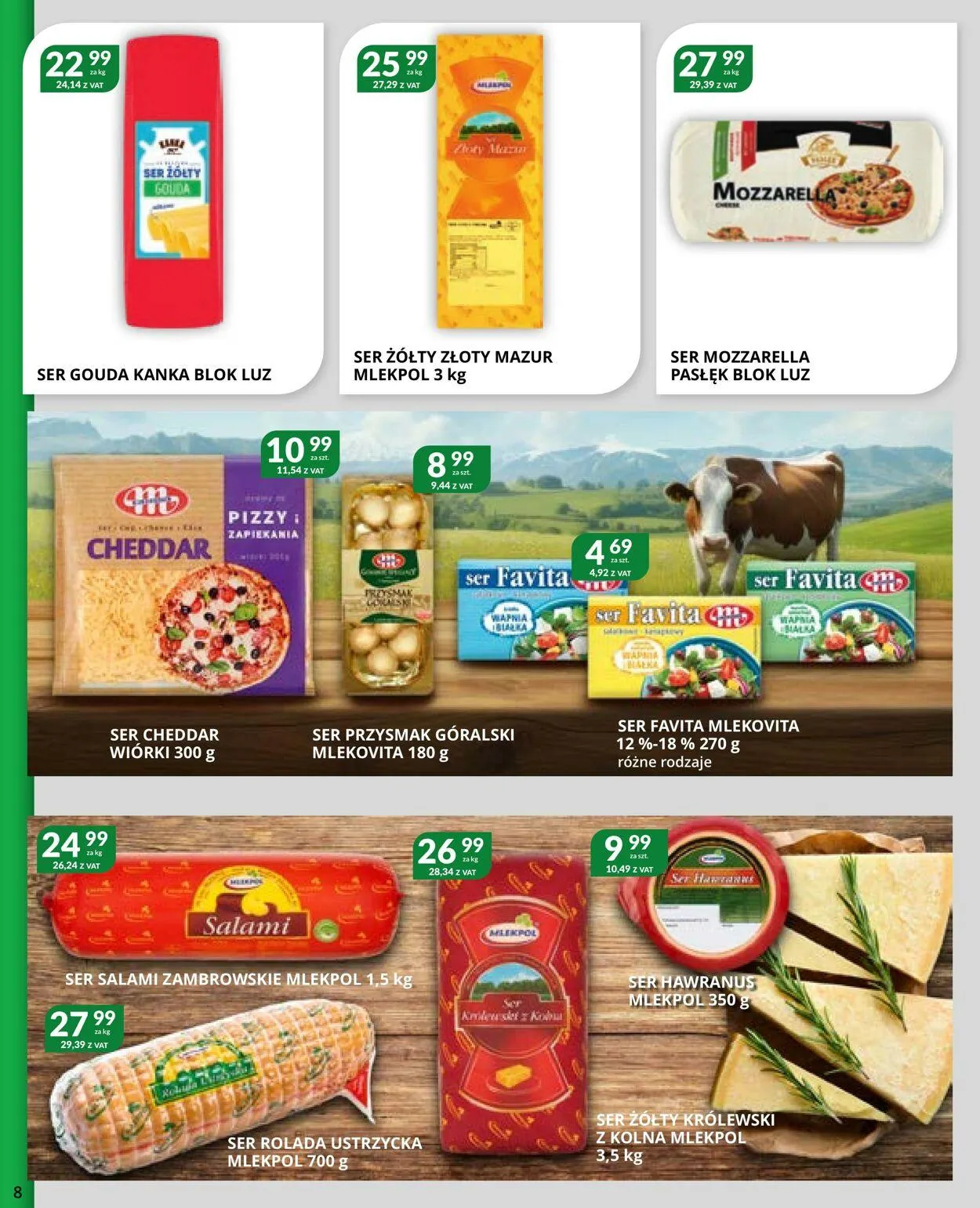 Gazetka Eurocash Aktualna gazetka od 7 stycznia do 26 stycznia 2025 - Strona 8