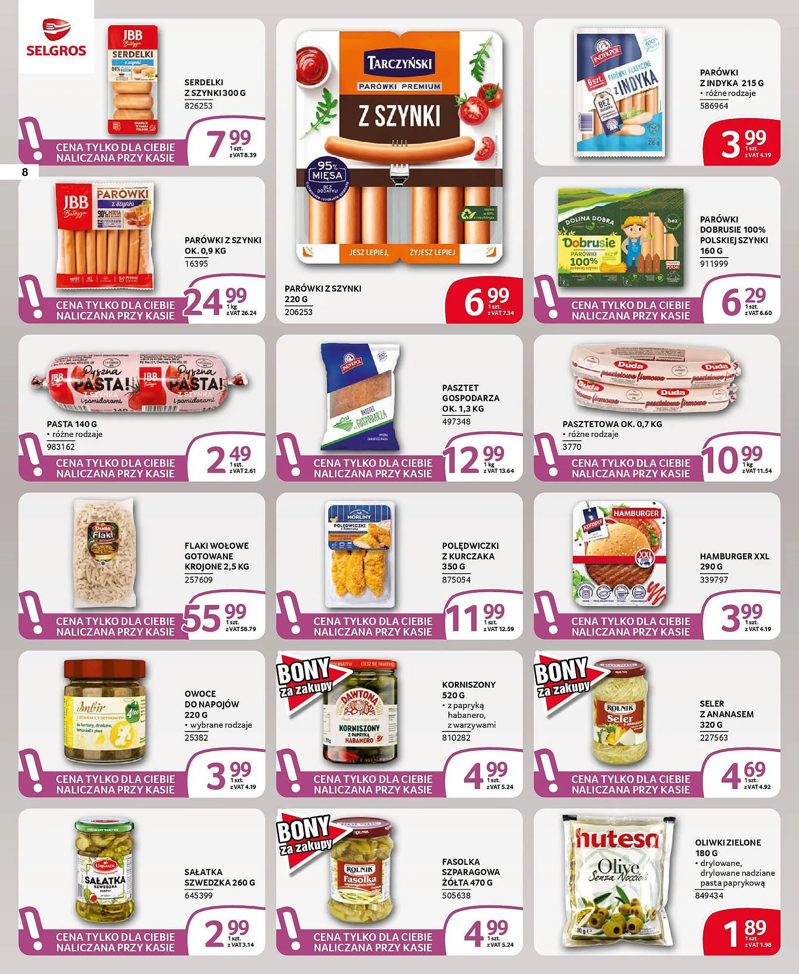 Gazetka Selgros gazetka od 9 stycznia do 22 stycznia 2025 - Strona 8