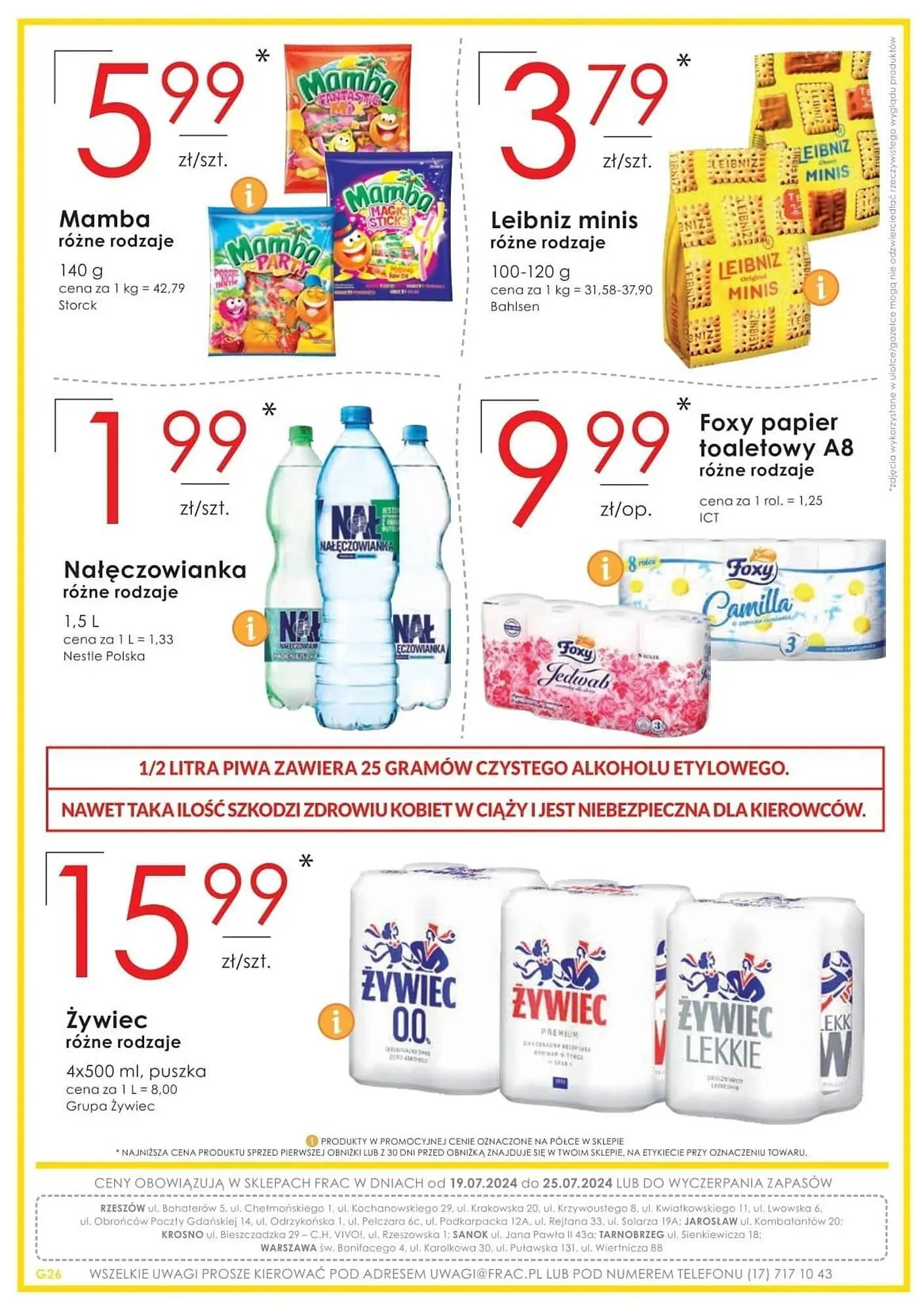 Gazetka Frac gazetka od 19 lipca do 25 lipca 2024 - Strona 4