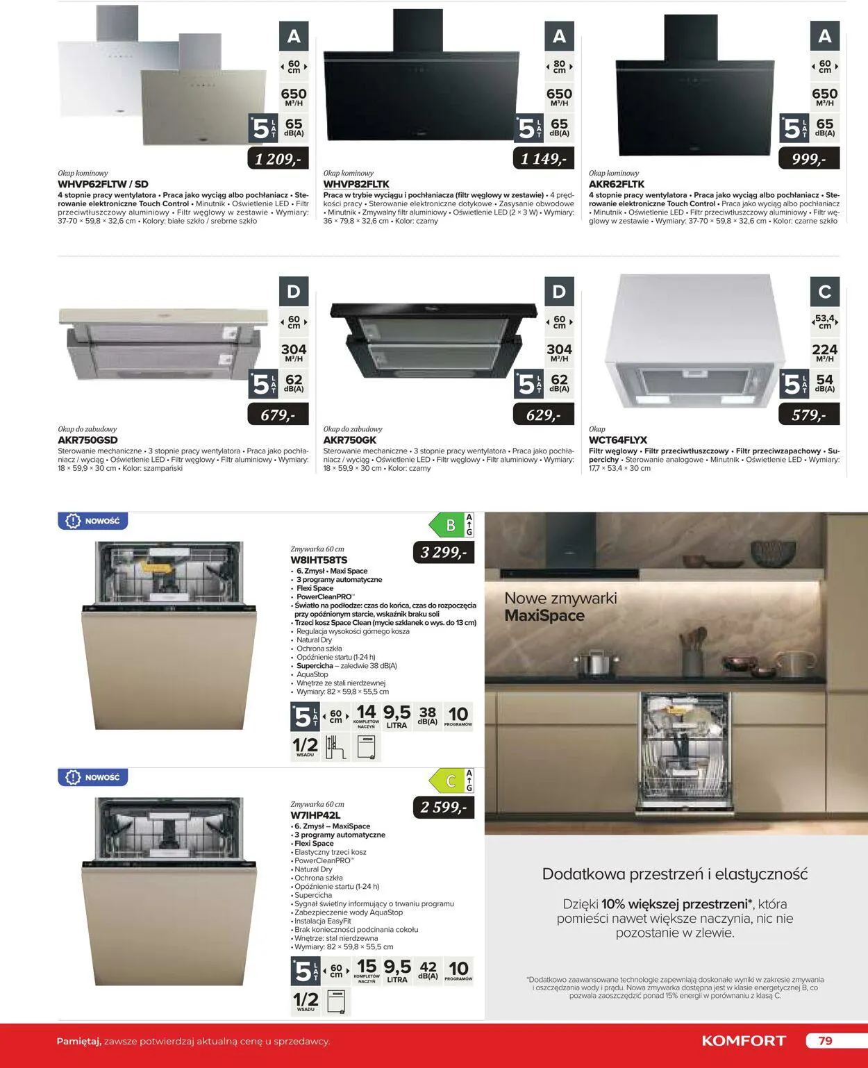 Gazetka Komfort Aktualna gazetka od 25 października do 31 stycznia 2024 - Strona 78