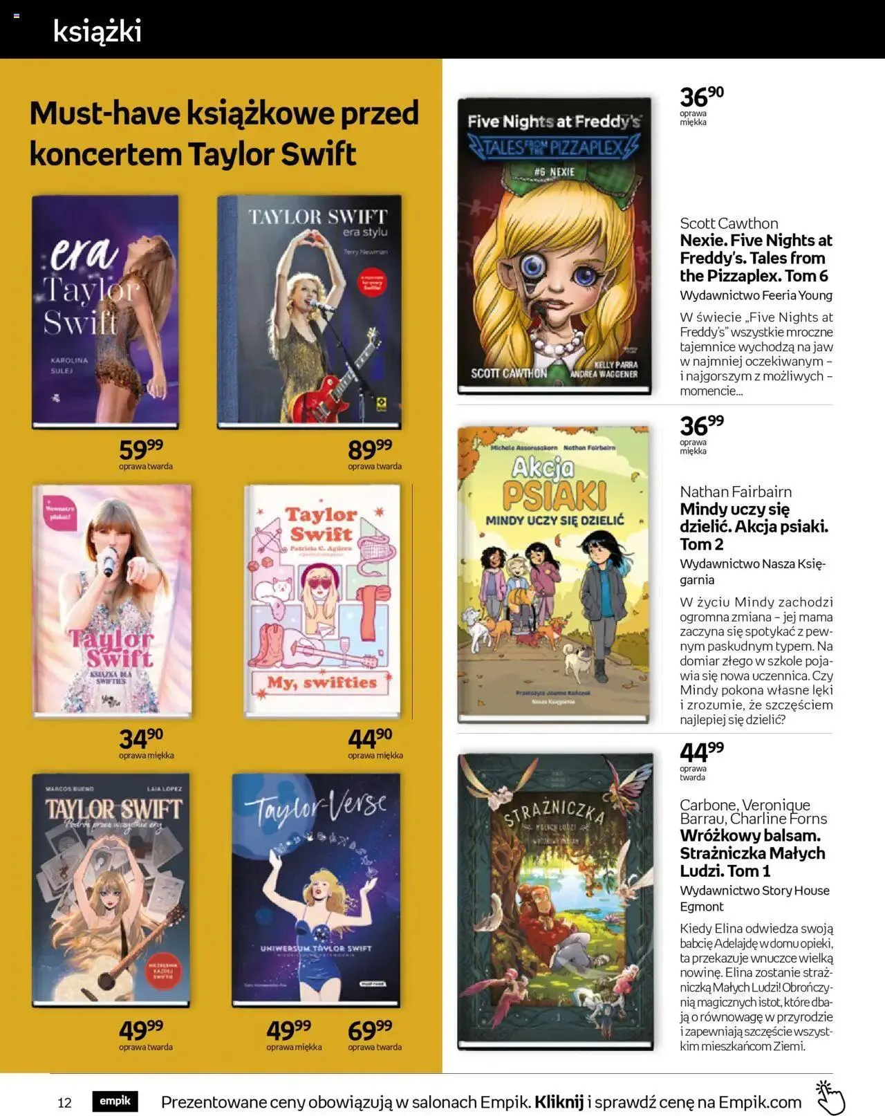 Gazetka Empik Gazetka od 31 lipca do 13 sierpnia 2024 - Strona 12