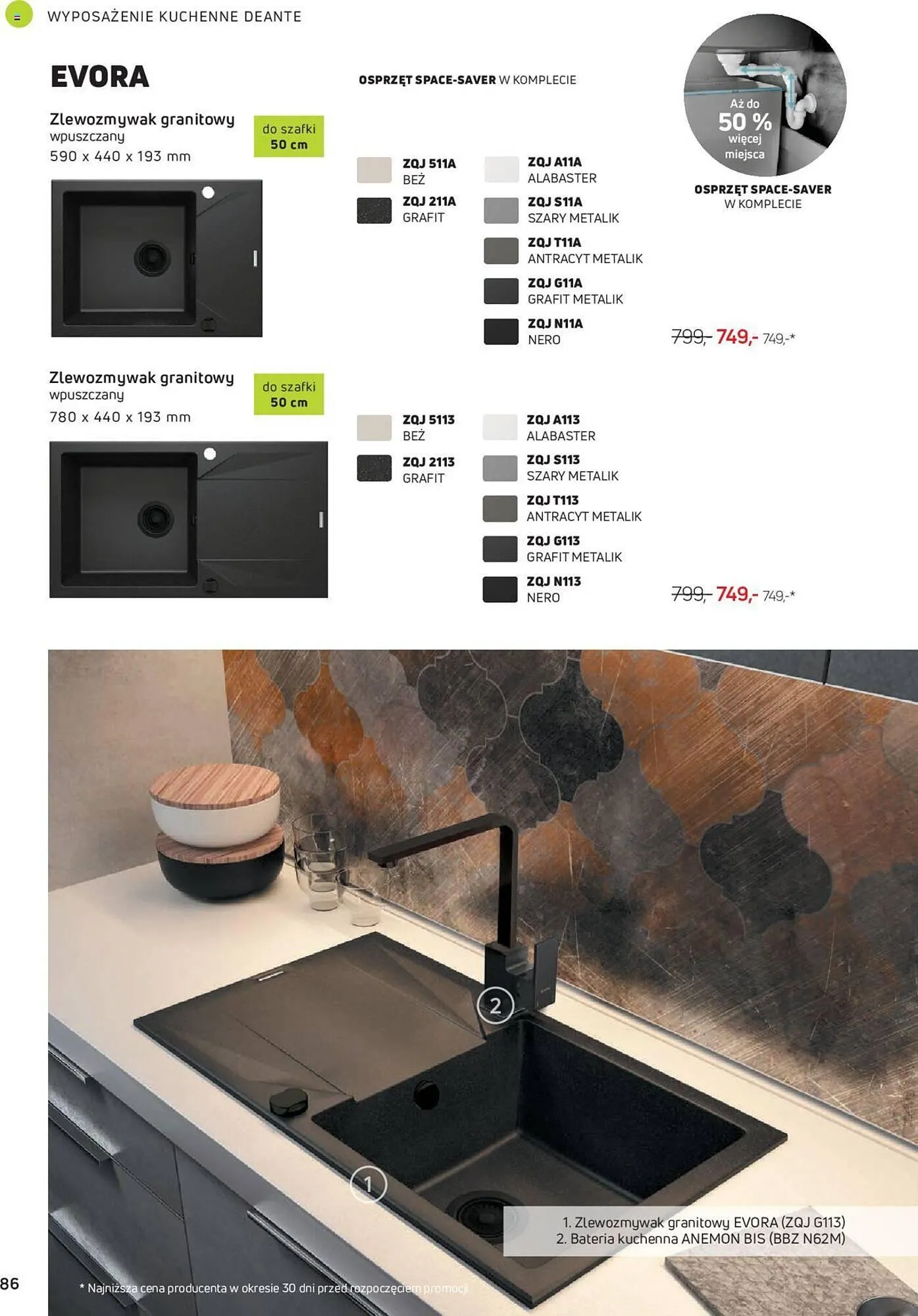 Gazetka Deante gazetka od 1 sierpnia do 31 grudnia 2023 - Strona 86