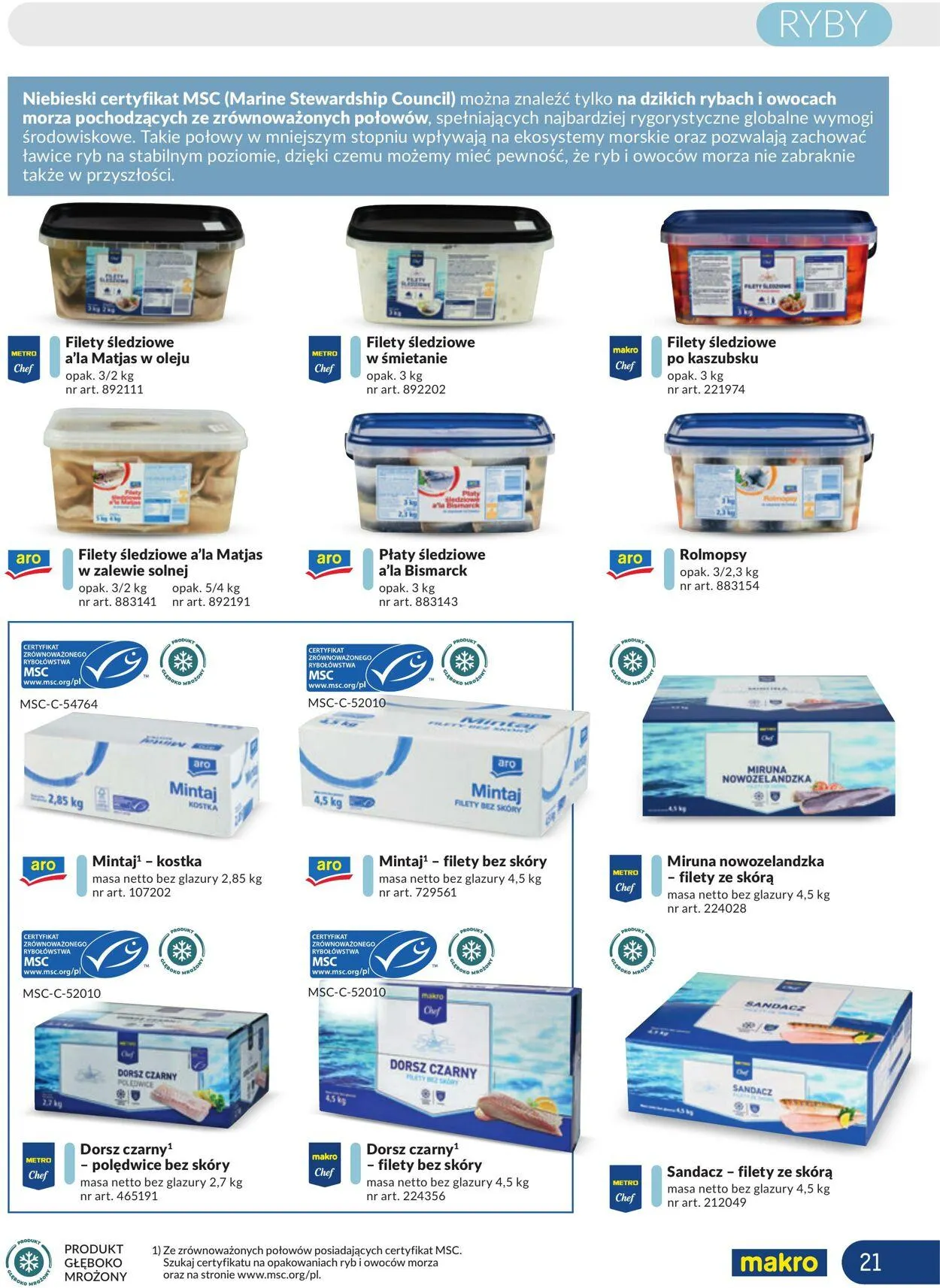 Gazetka Makro Aktualna gazetka od 25 listopada do 9 grudnia 2024 - Strona 21