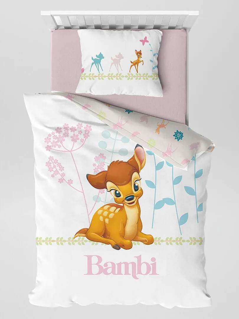 Parure de lit bébé 'Bambi' - 1 personne - Beige