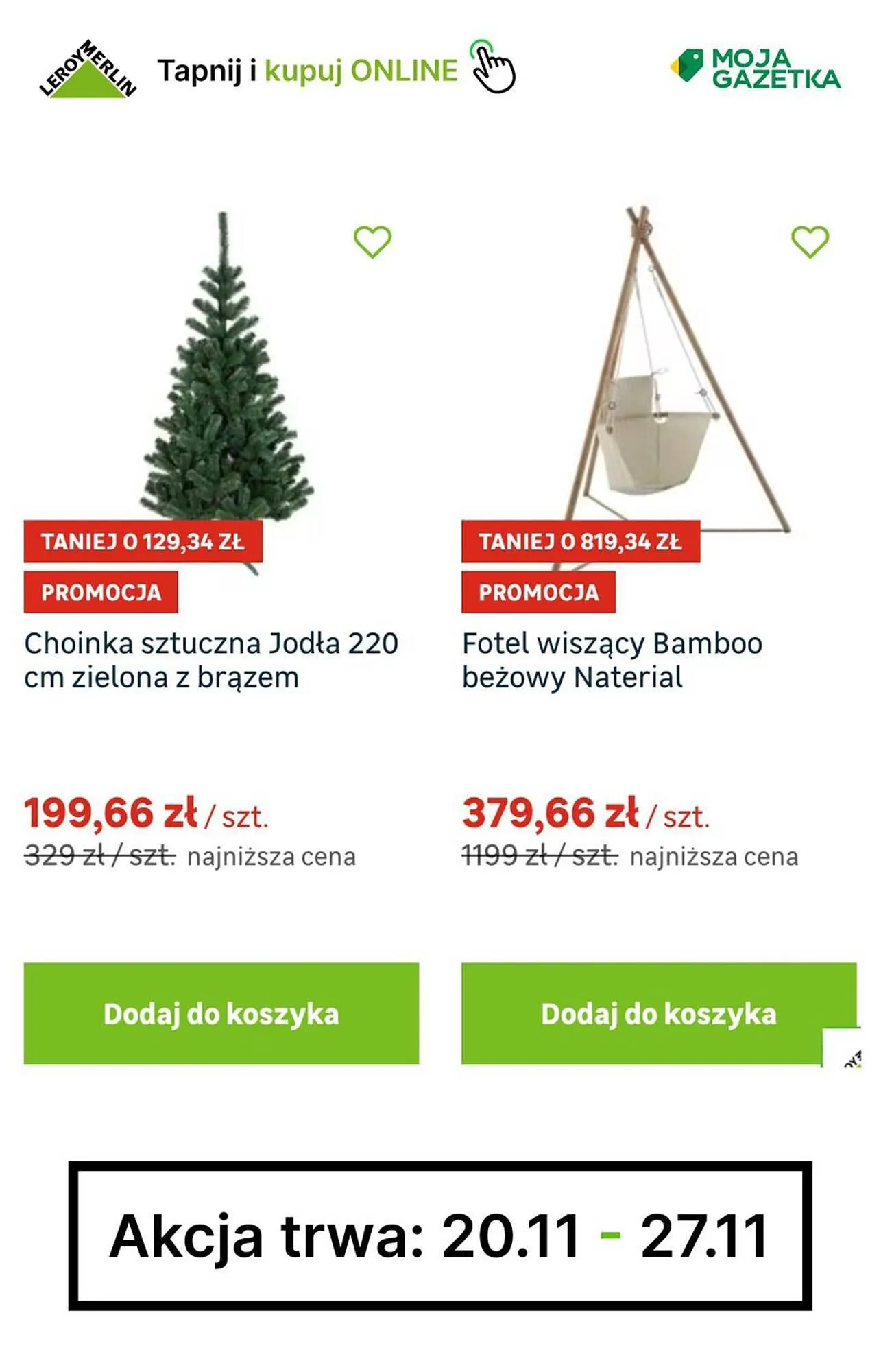 Gazetka Leroy Merlin gazetka od 20 listopada do 27 listopada 2023 - Strona 2