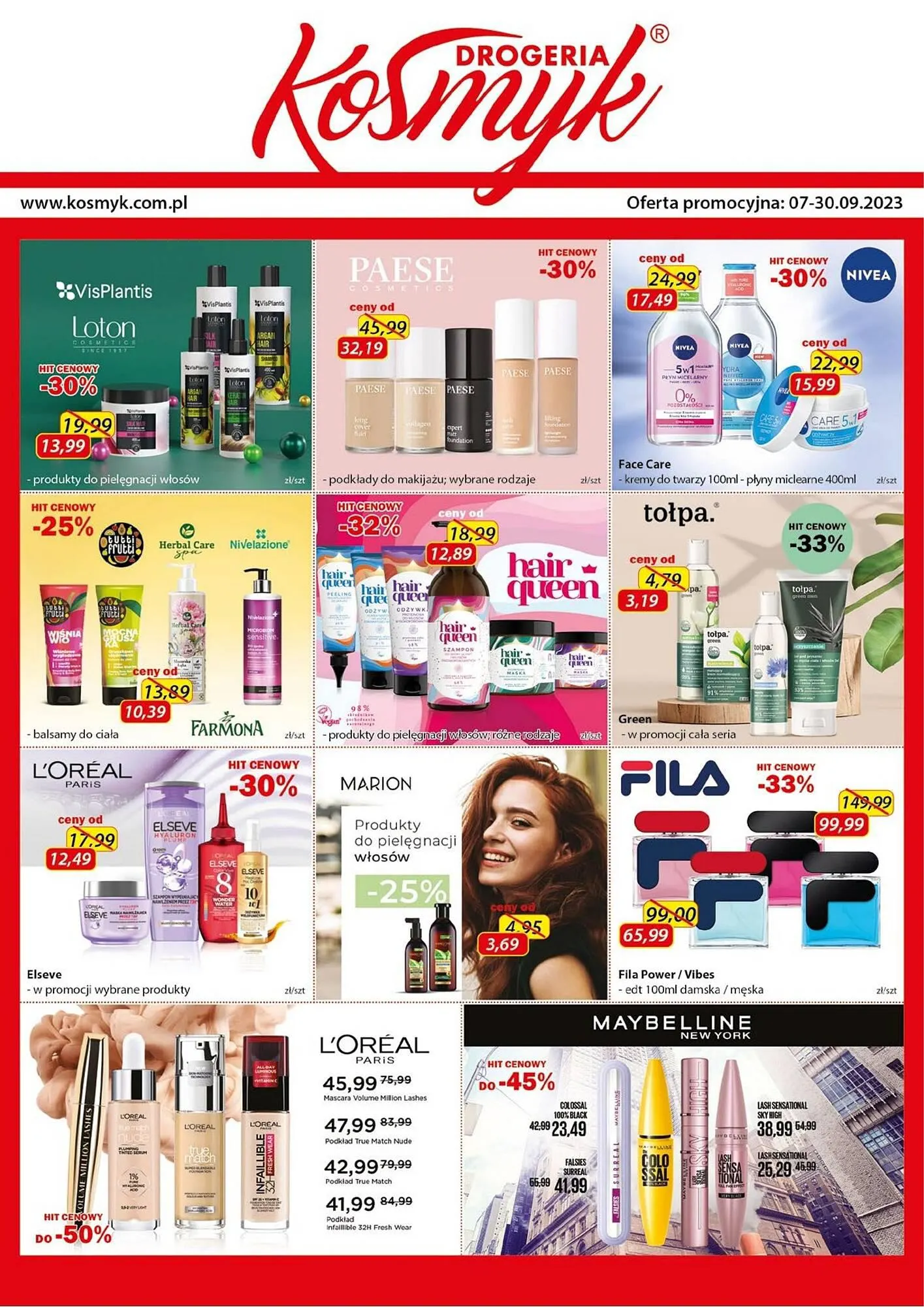 Drogeria Kosmyk gazetka - 1