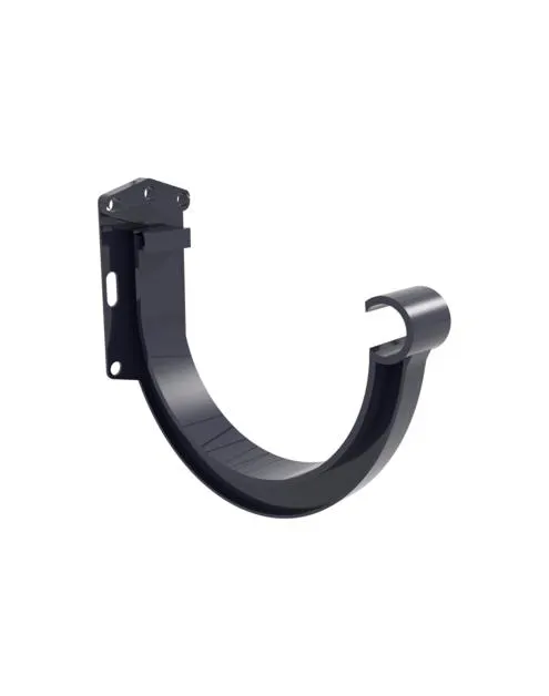 Hak rynnowy PCV G125 wzmocniony grafit SCALA