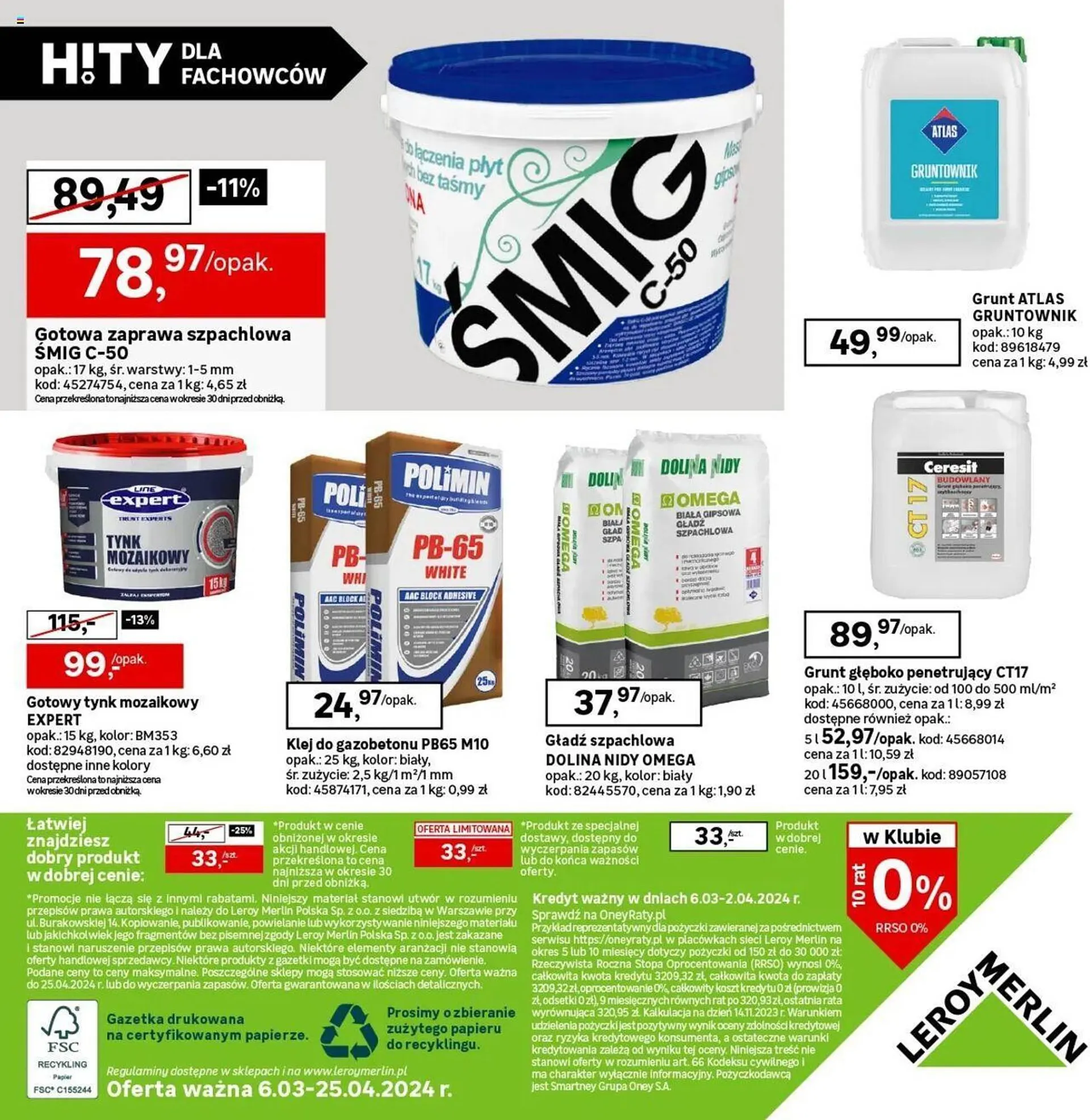 Gazetka Leroy Merlin gazetka od 6 marca do 25 kwietnia 2024 - Strona 32