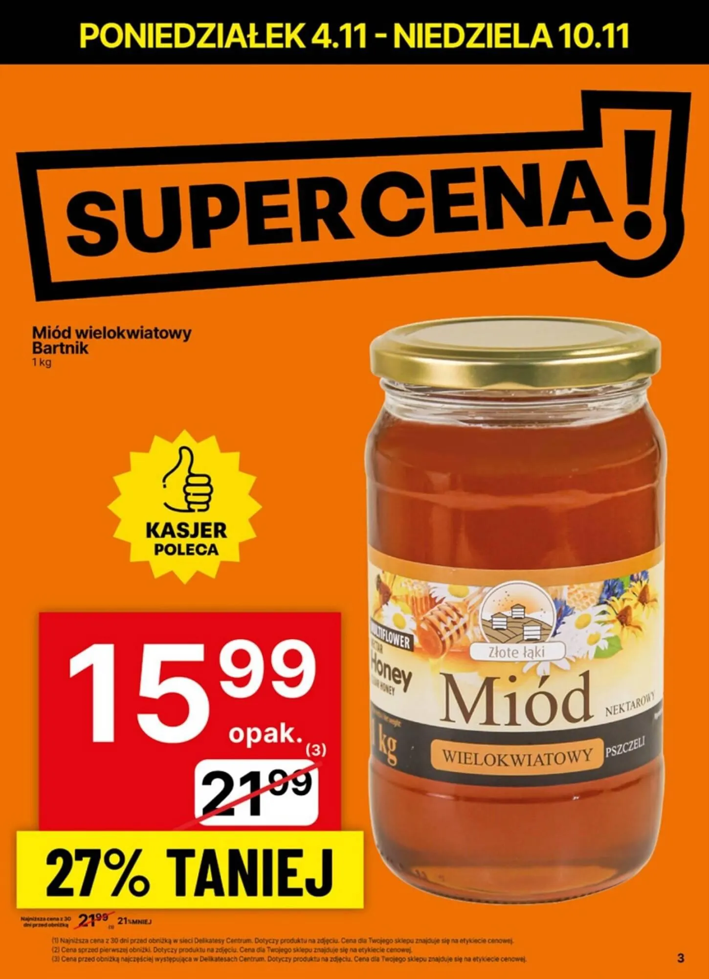 Gazetka Delikatesy Centrum gazetka od 4 listopada do 10 listopada 2024 - Strona 3