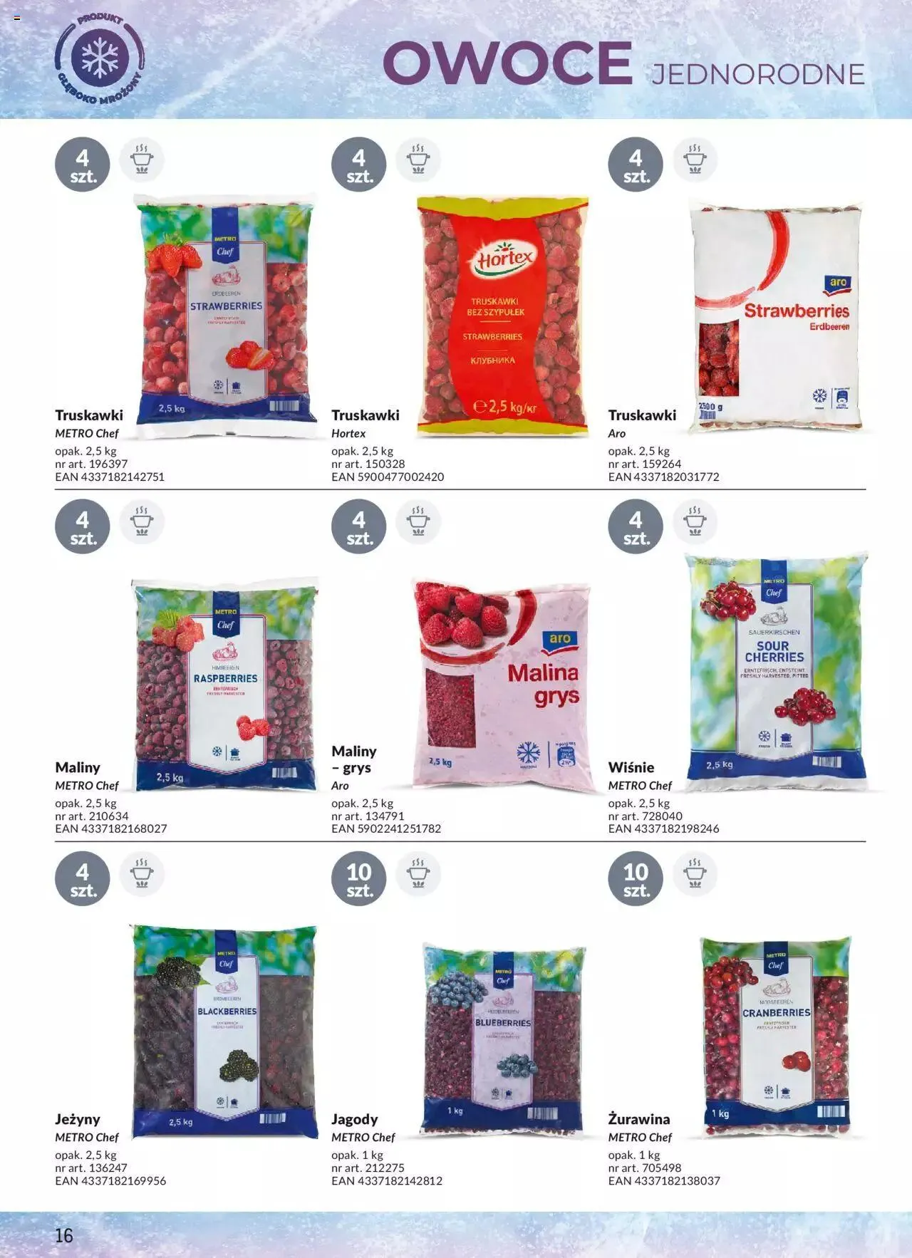Gazetka Makro Gazetka - Mrożonki od 20 maja do 31 stycznia 2025 - Strona 16