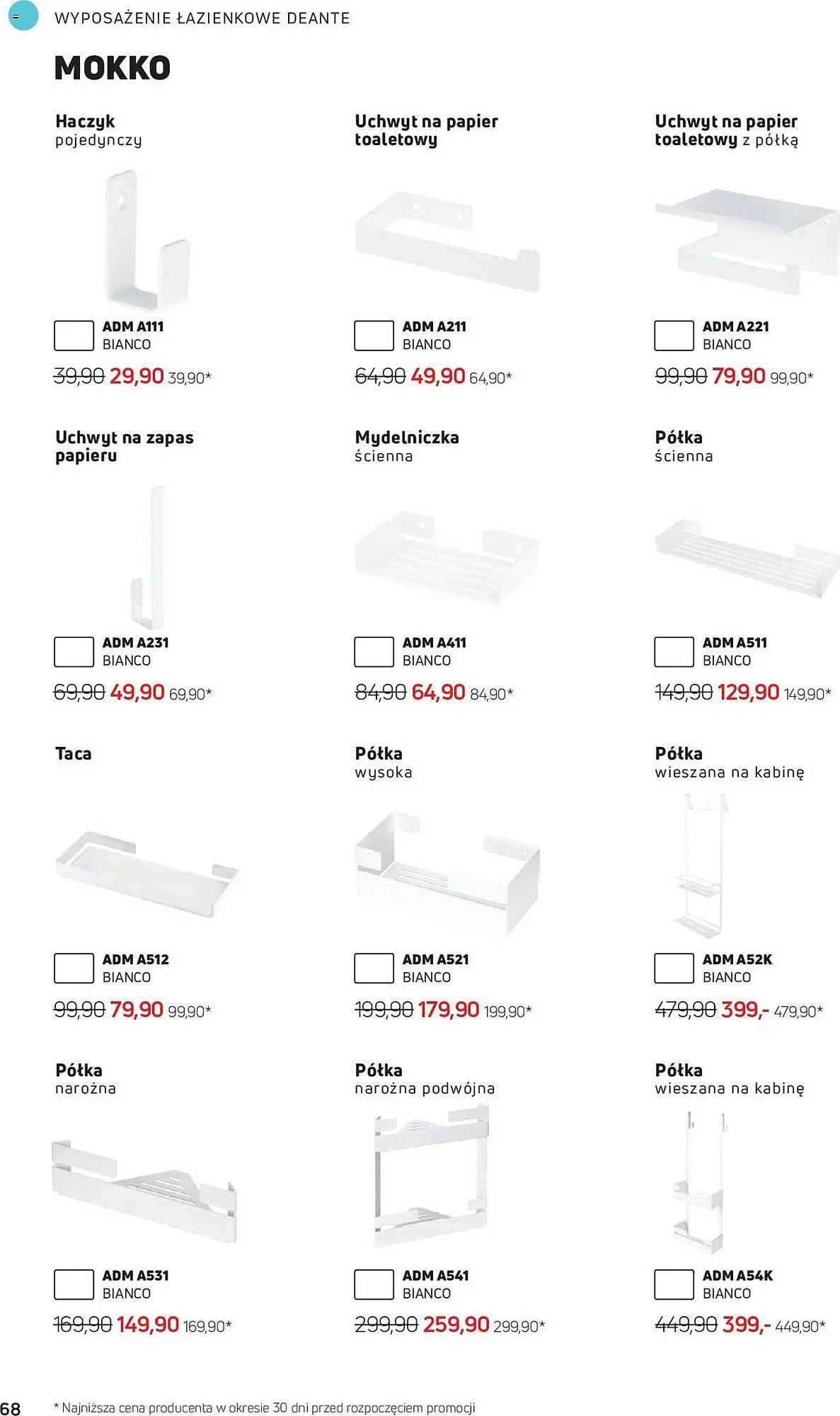 Gazetka Deante gazetka od 1 sierpnia do 31 grudnia 2023 - Strona 68