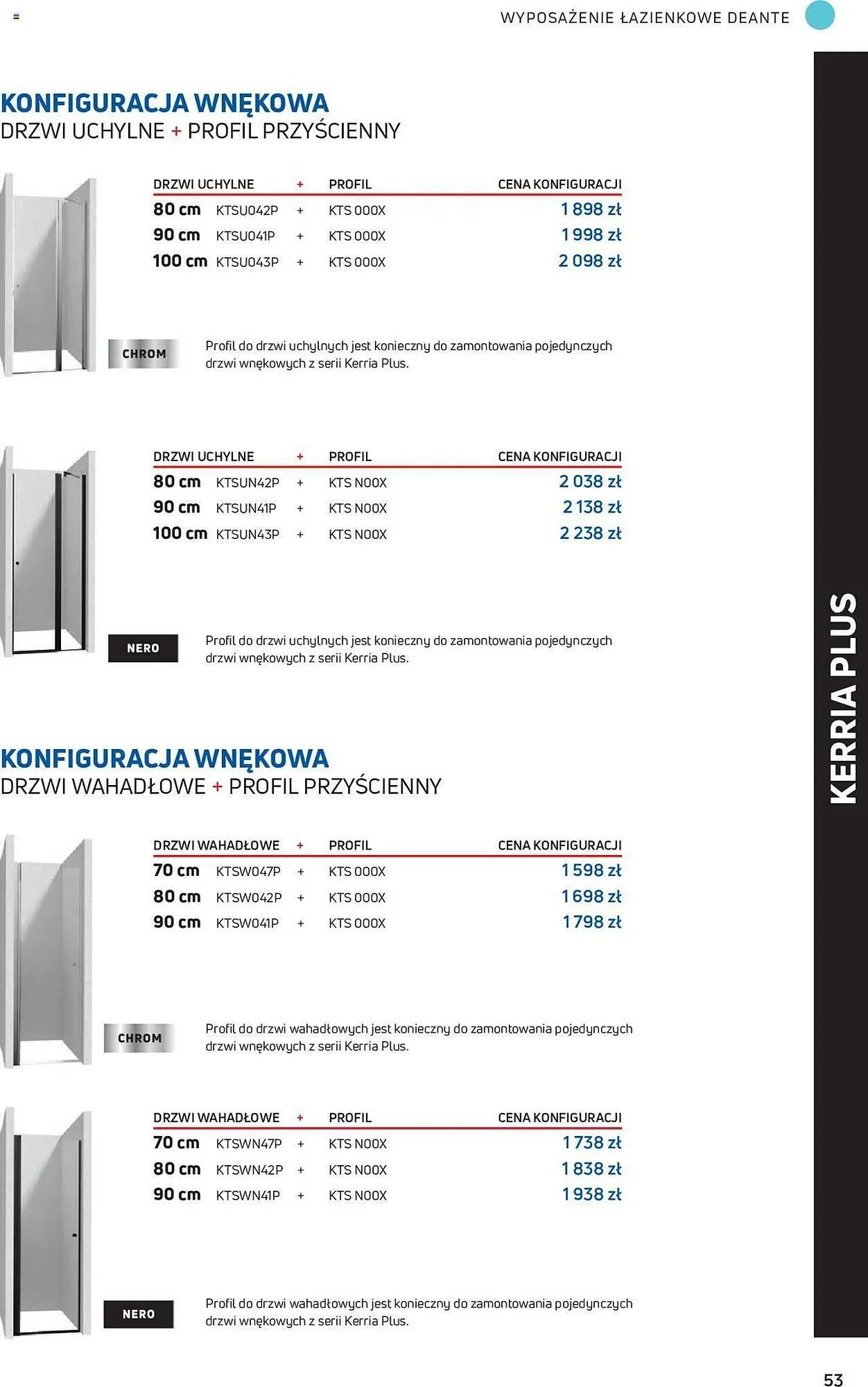 Gazetka Deante gazetka od 1 sierpnia do 31 grudnia 2023 - Strona 53