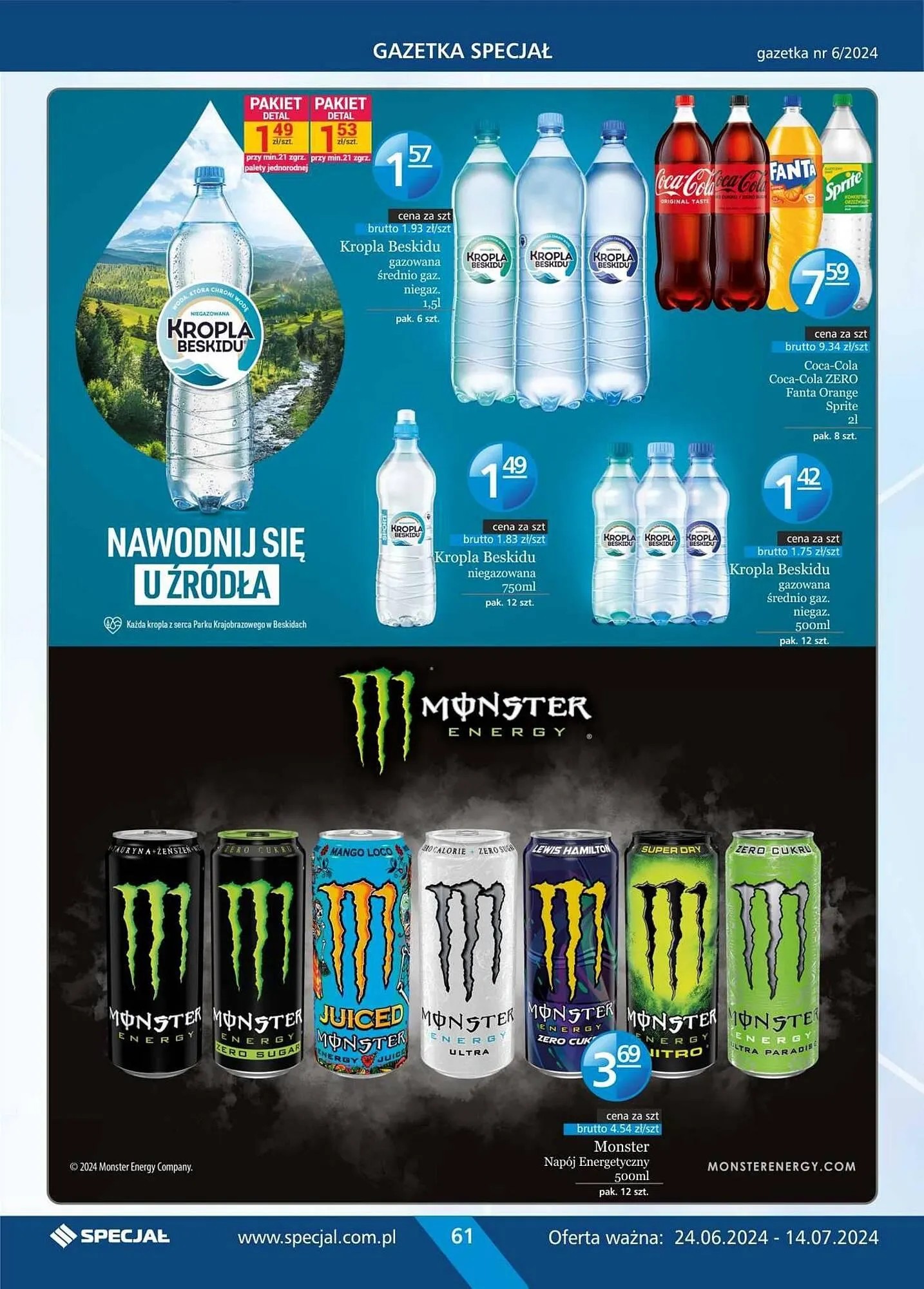 Gazetka Specjał gazetka od 24 czerwca do 14 lipca 2024 - Strona 61