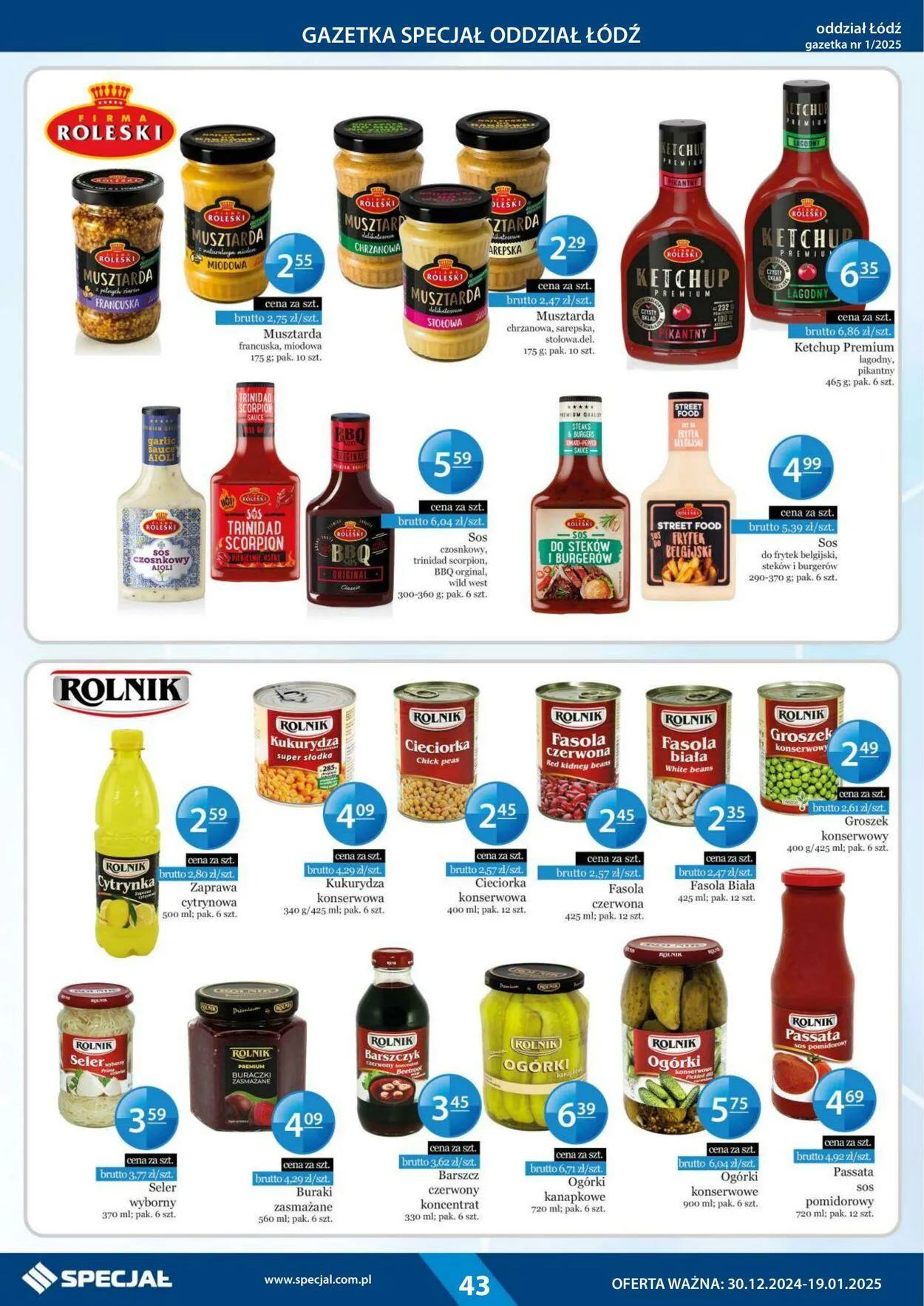 Gazetka Specjał od 30 grudnia do 19 stycznia 2026 - Strona 43