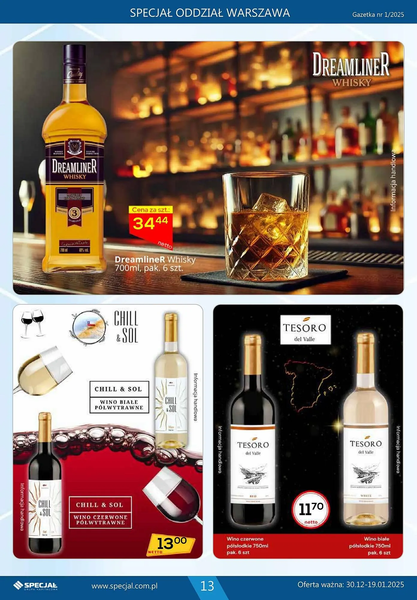 Gazetka Specjał gazetka od 30 grudnia do 19 stycznia 2025 - Strona 13
