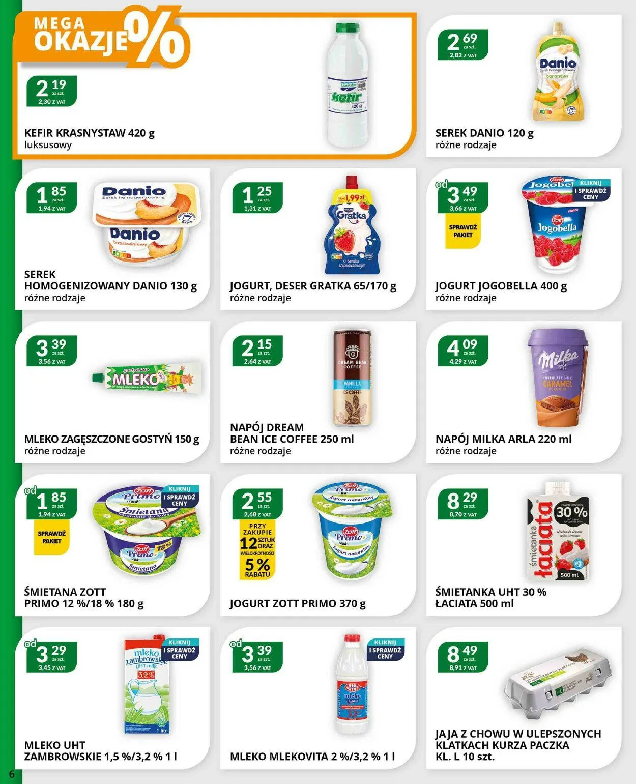 Gazetka Eurocash Aktualna gazetka od 7 stycznia do 26 stycznia 2025 - Strona 6