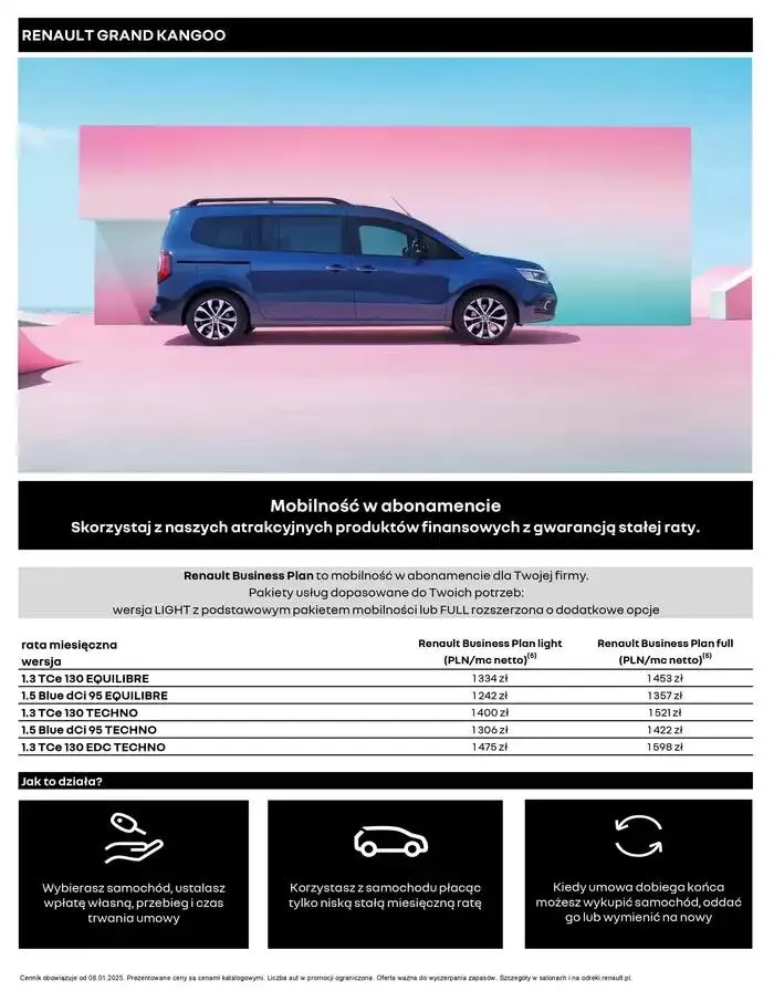 Gazetka Renault Grand Kangoo od 11 stycznia do 11 stycznia 2026 - Strona 2