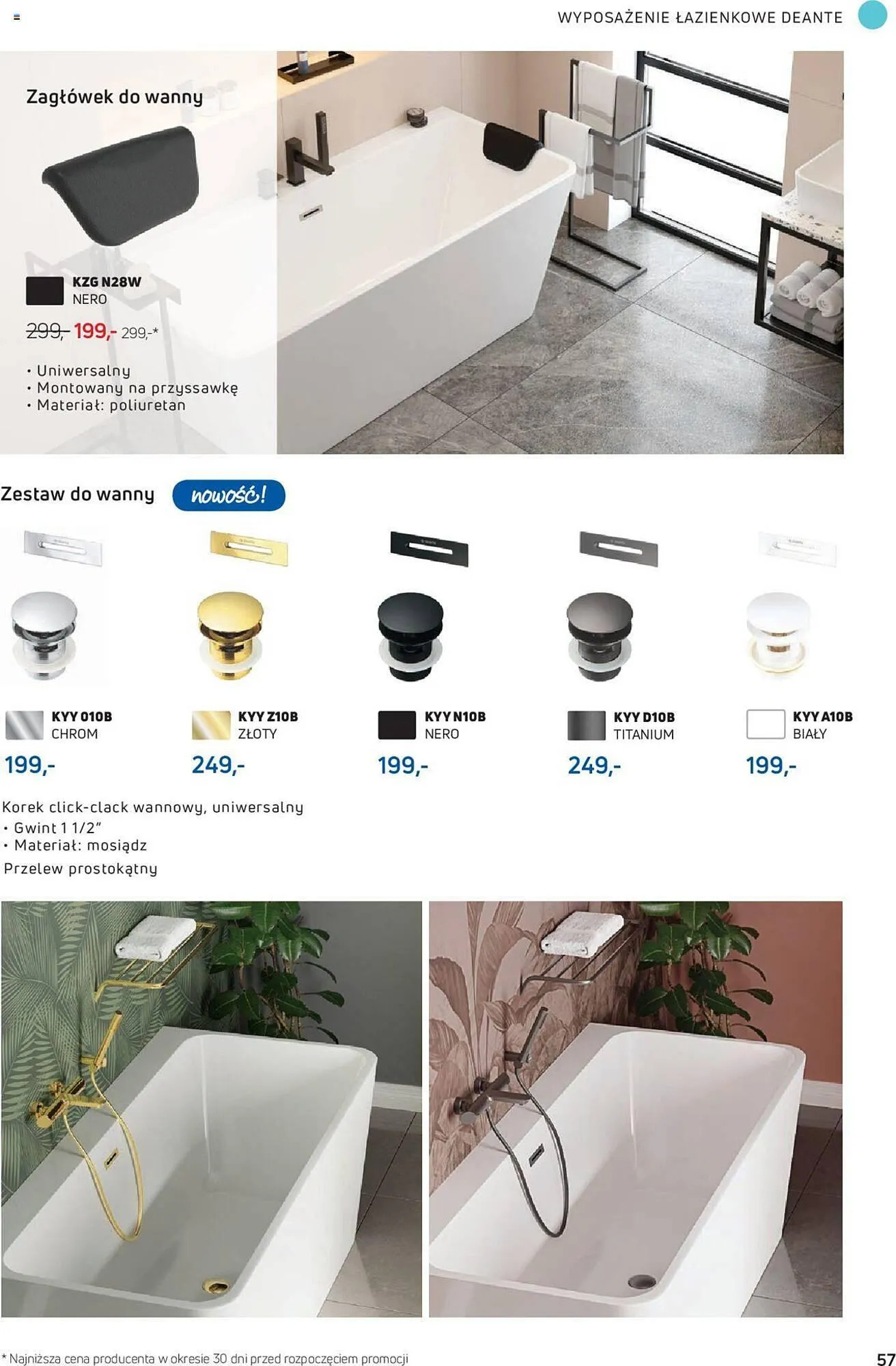 Gazetka Deante gazetka od 1 sierpnia do 31 grudnia 2023 - Strona 57
