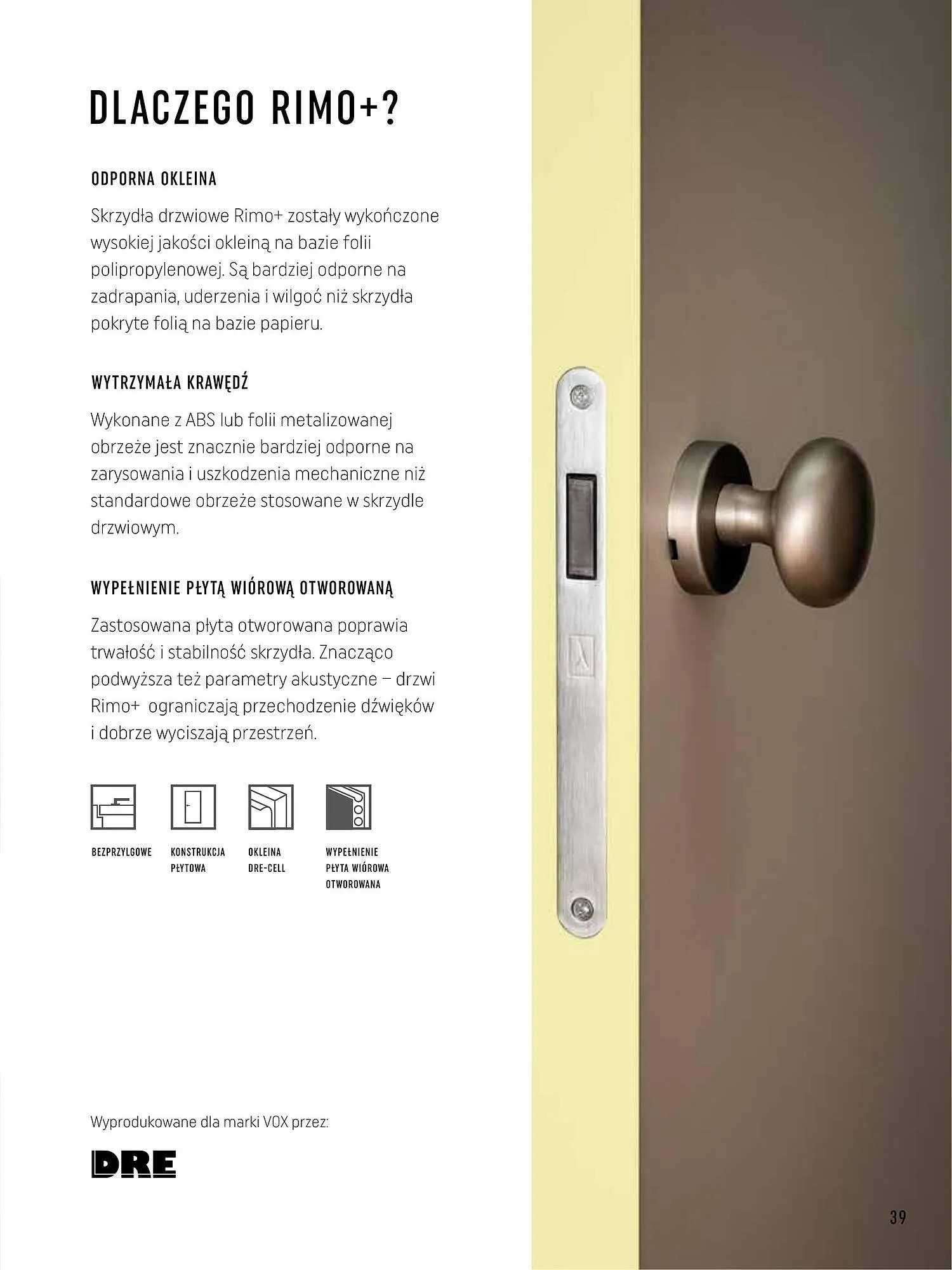 Gazetka Meble Vox gazetka od 6 kwietnia do 31 grudnia 2023 - Strona 39