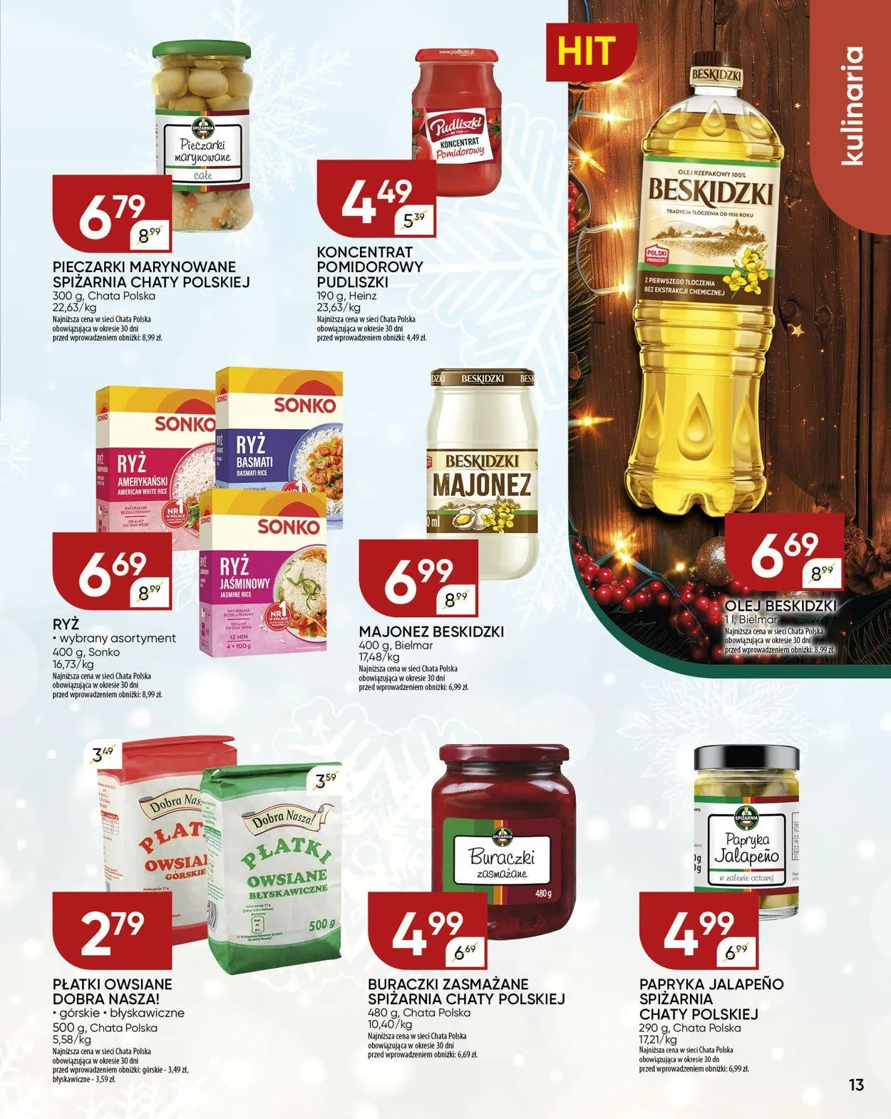 Gazetka Chata Polska Aktualna gazetka od 9 czerwca do 23 czerwca 2025 - Strona 13