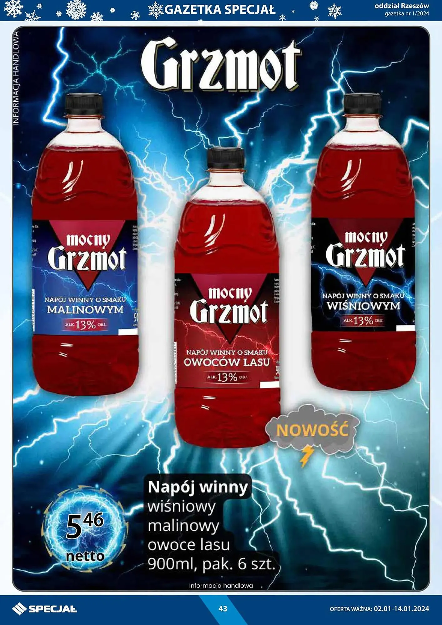 Gazetka Specjał gazetka od 2 stycznia do 14 stycznia 2024 - Strona 43