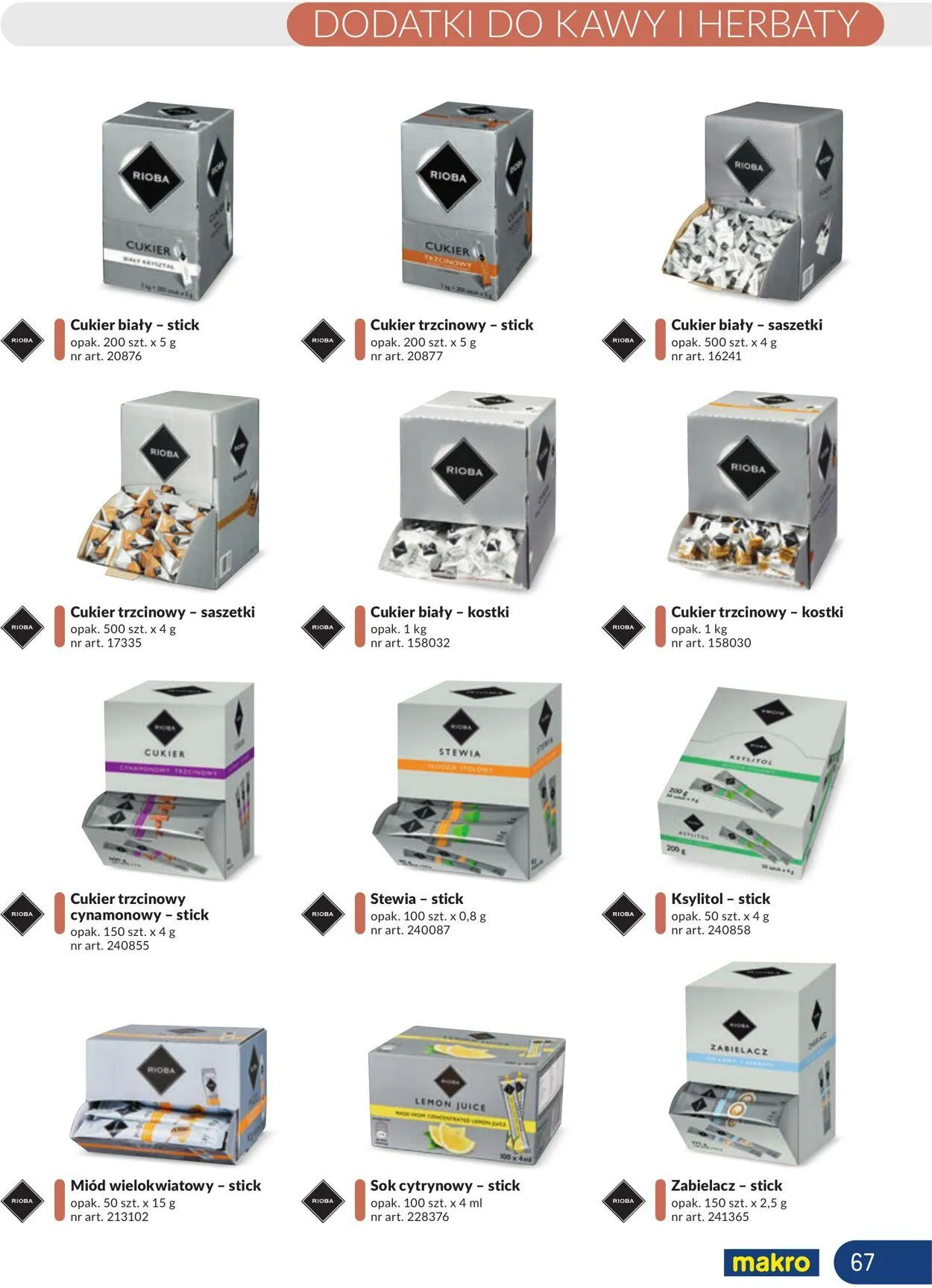 Gazetka Makro Aktualna gazetka od 25 listopada do 9 grudnia 2024 - Strona 67