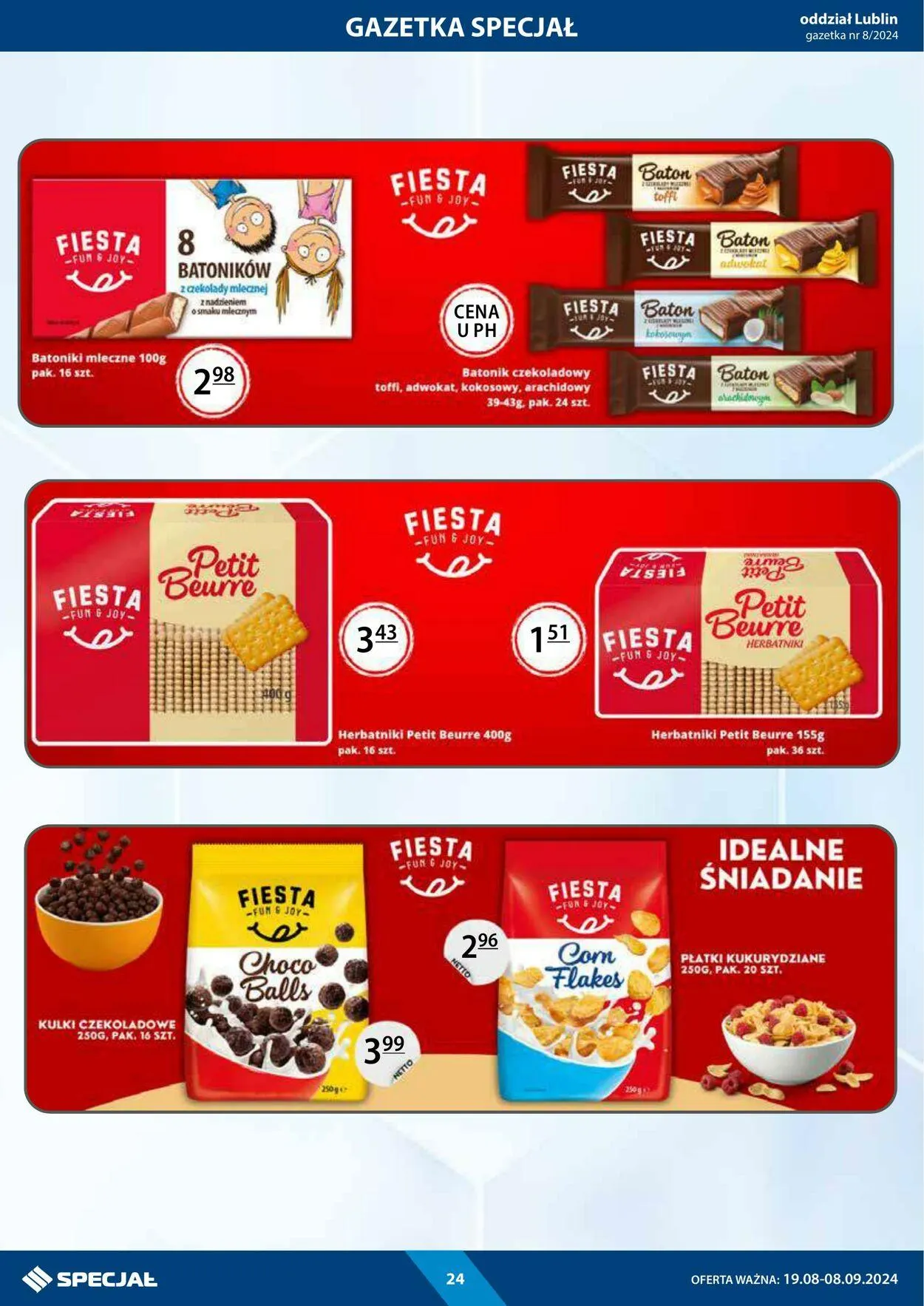 Gazetka Specjał od 19 sierpnia do 8 września 2024 - Strona 24