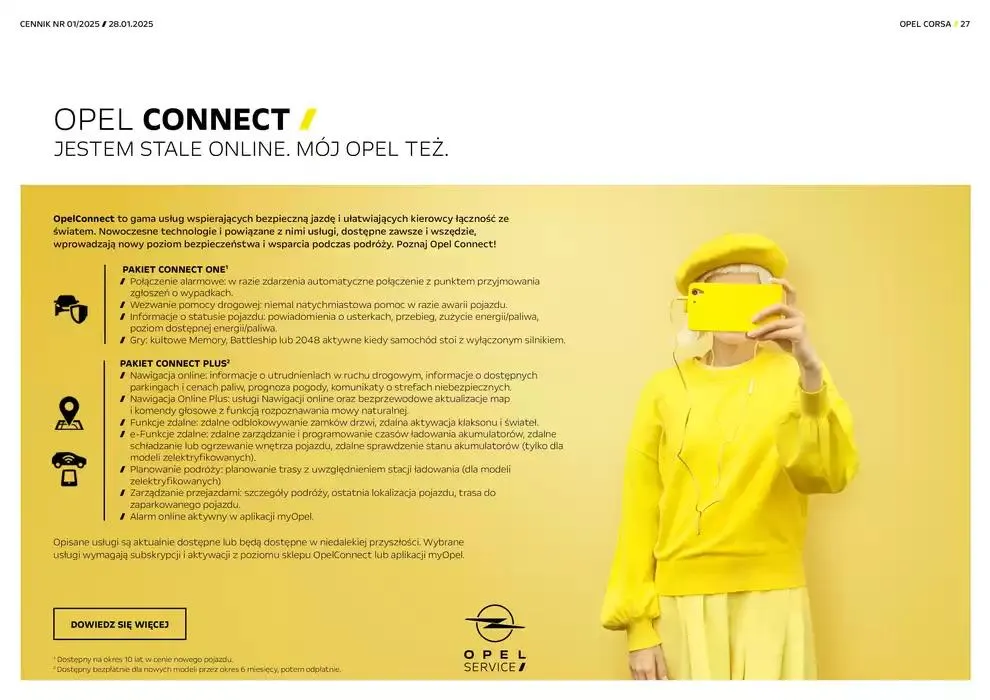 Gazetka Opel Corsa Electric od 30 stycznia do 31 grudnia 2025 - Strona 27