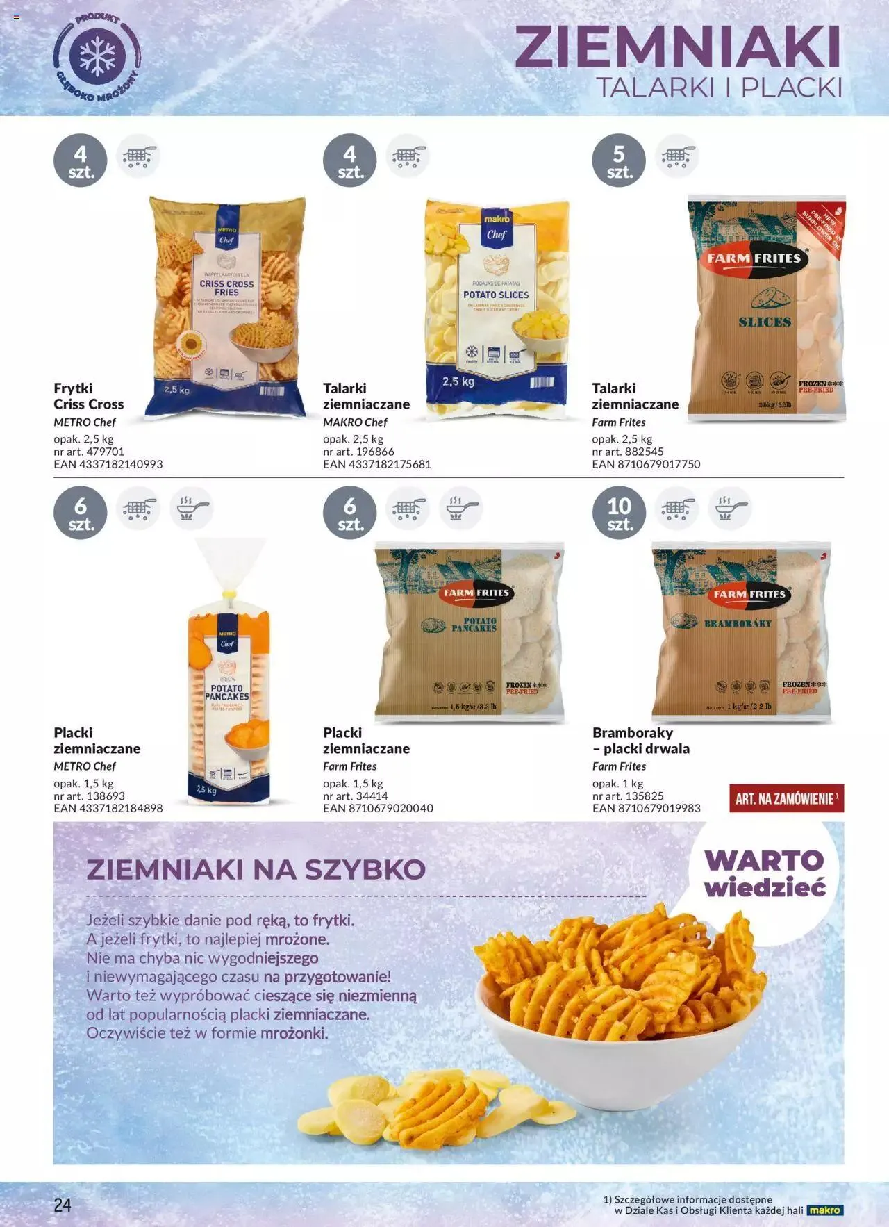 Gazetka Makro Gazetka - Mrożonki od 20 maja do 31 stycznia 2025 - Strona 24
