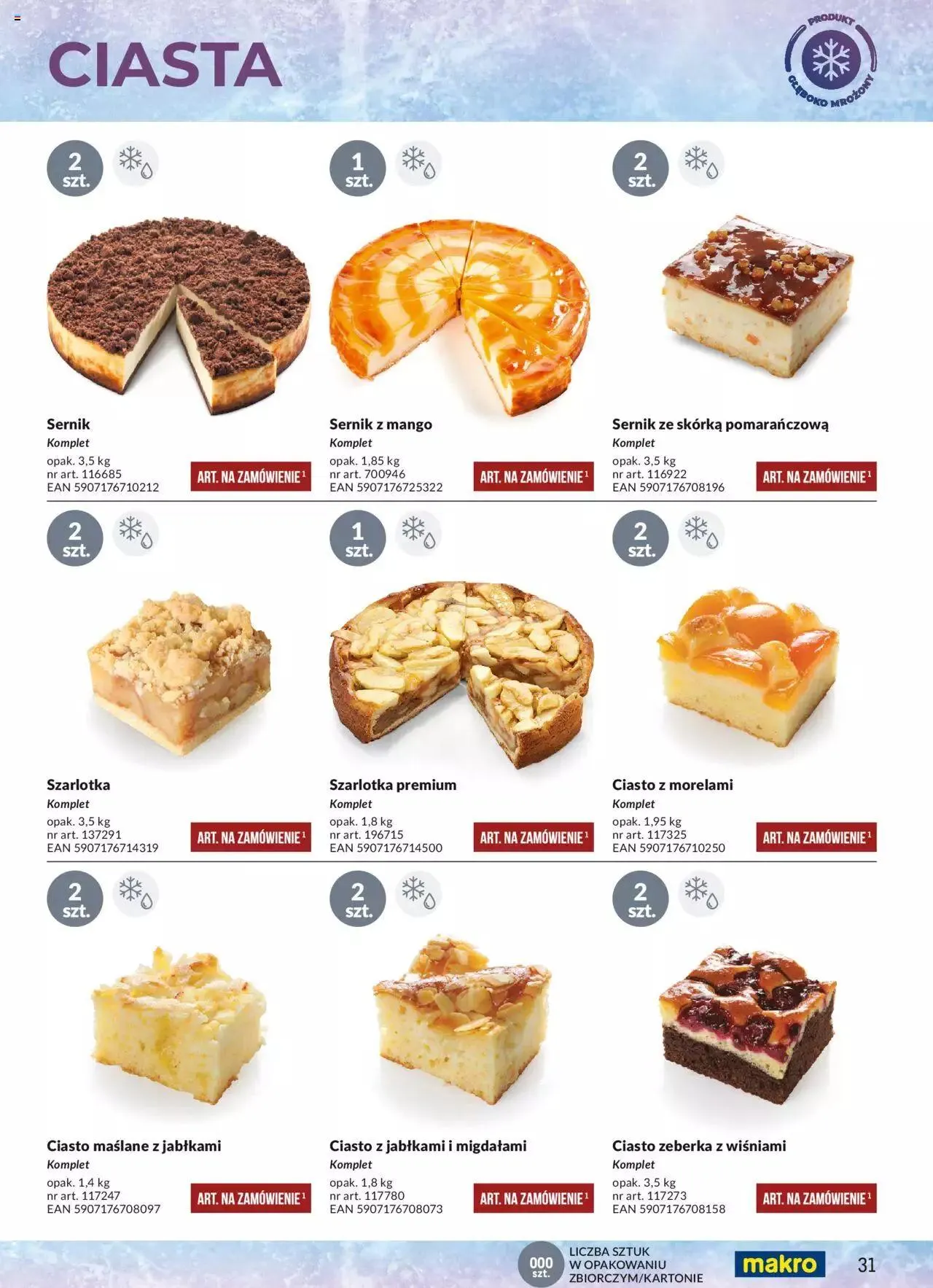 Gazetka Makro Gazetka - Mrożonki od 20 maja do 31 stycznia 2025 - Strona 31
