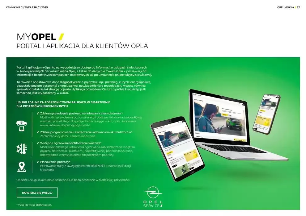 Gazetka Opel Mokka aElectric od 30 stycznia do 31 grudnia 2025 - Strona 27